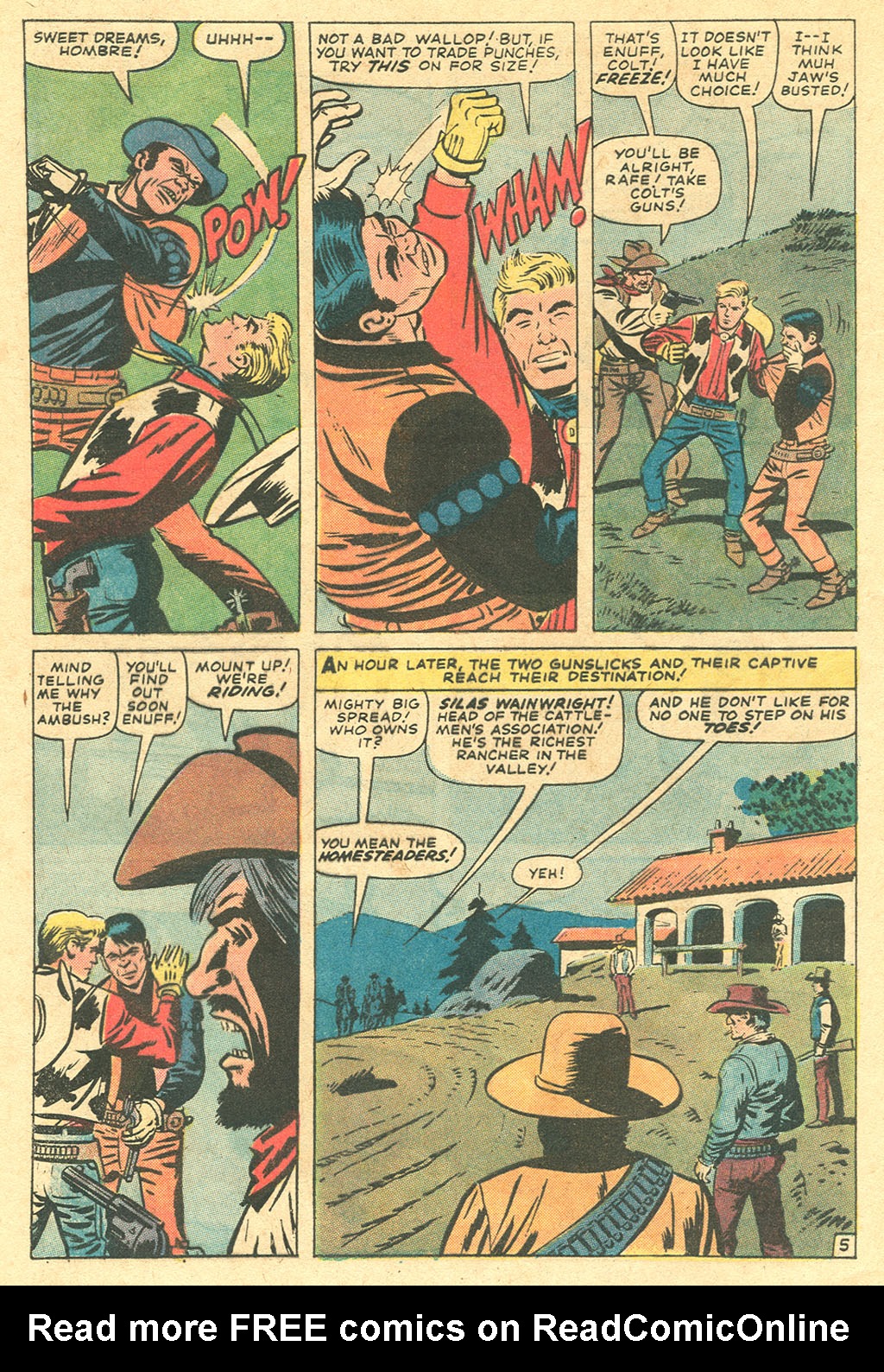 Read online Kid Colt Outlaw comic -  Issue #162 - 8