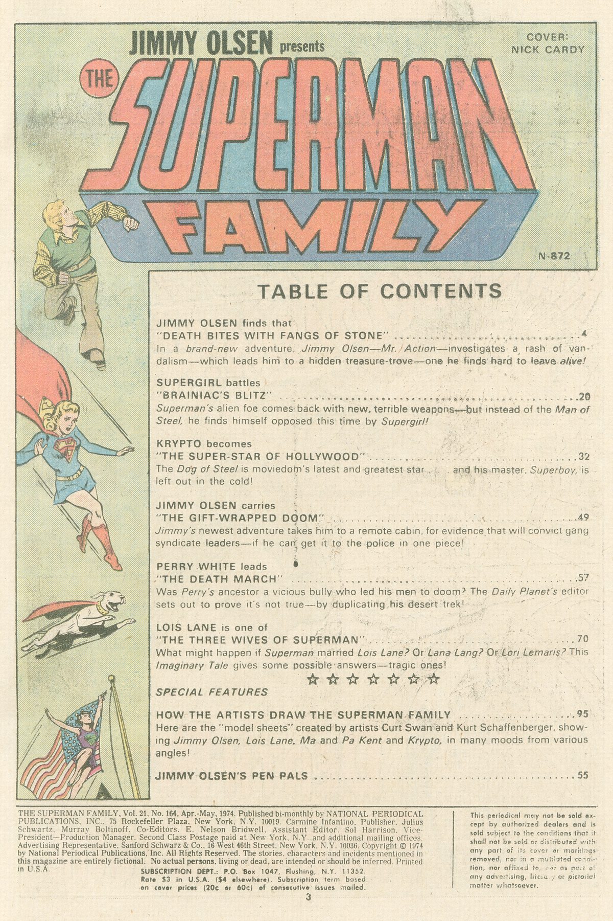Read online The Superman Family comic -  Issue #164 - 3
