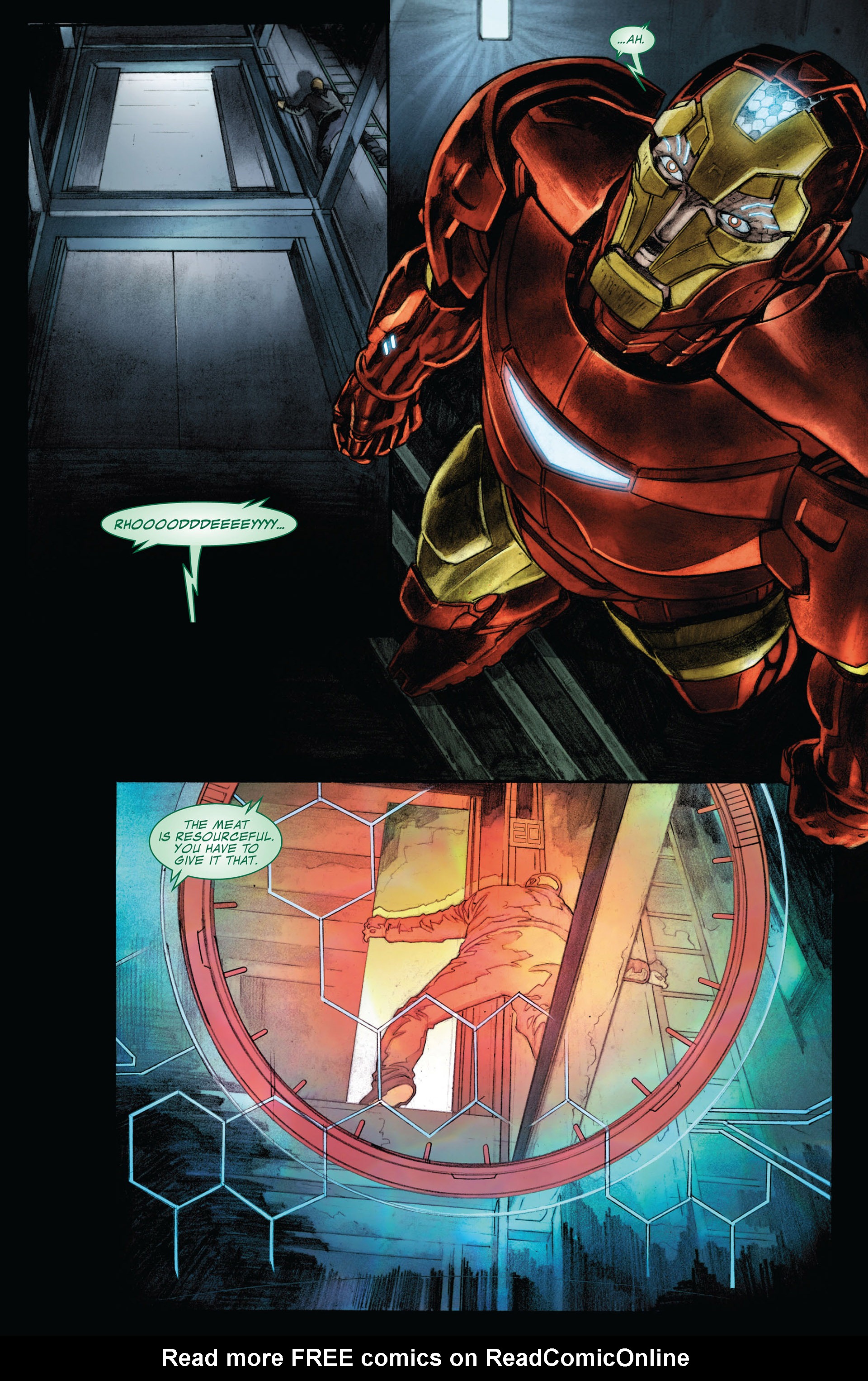 Read online Iron Man: Rapture comic -  Issue #2 - 19