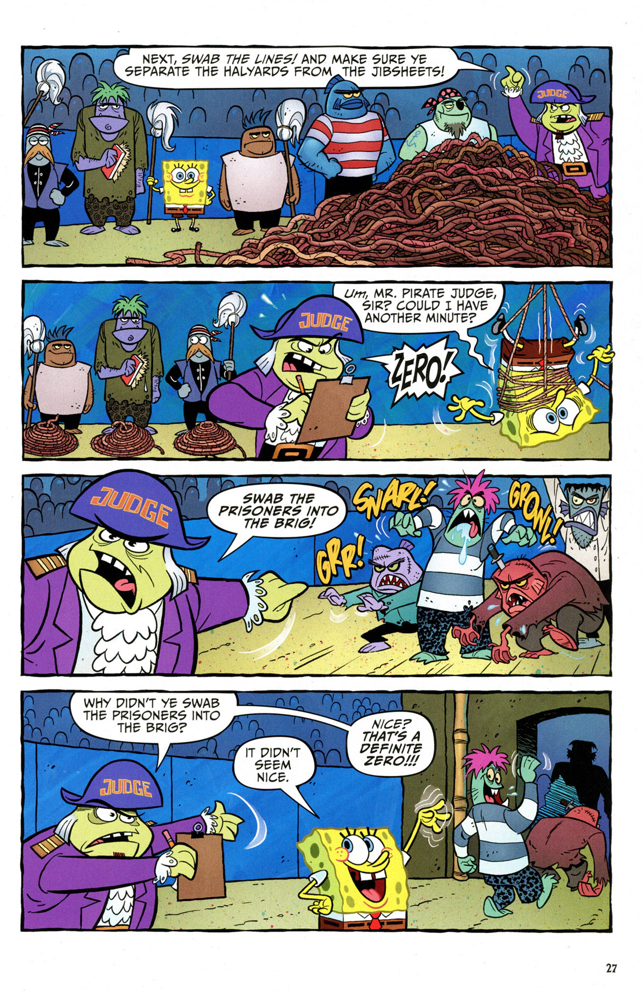 Read online SpongeBob Comics comic -  Issue #36 - 28