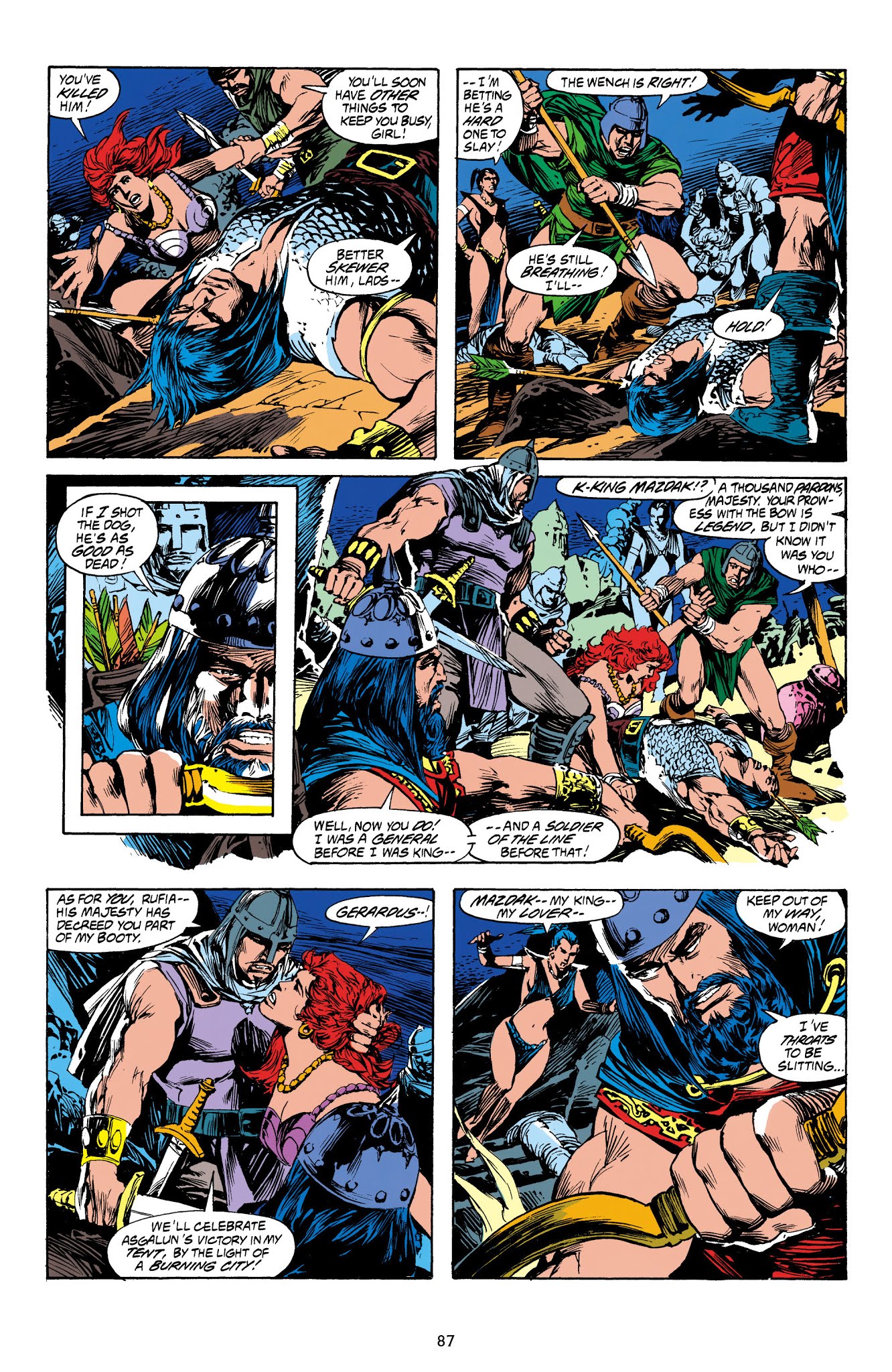 Read online The Chronicles of Conan comic -  Issue # TPB 33 (Part 1) - 88