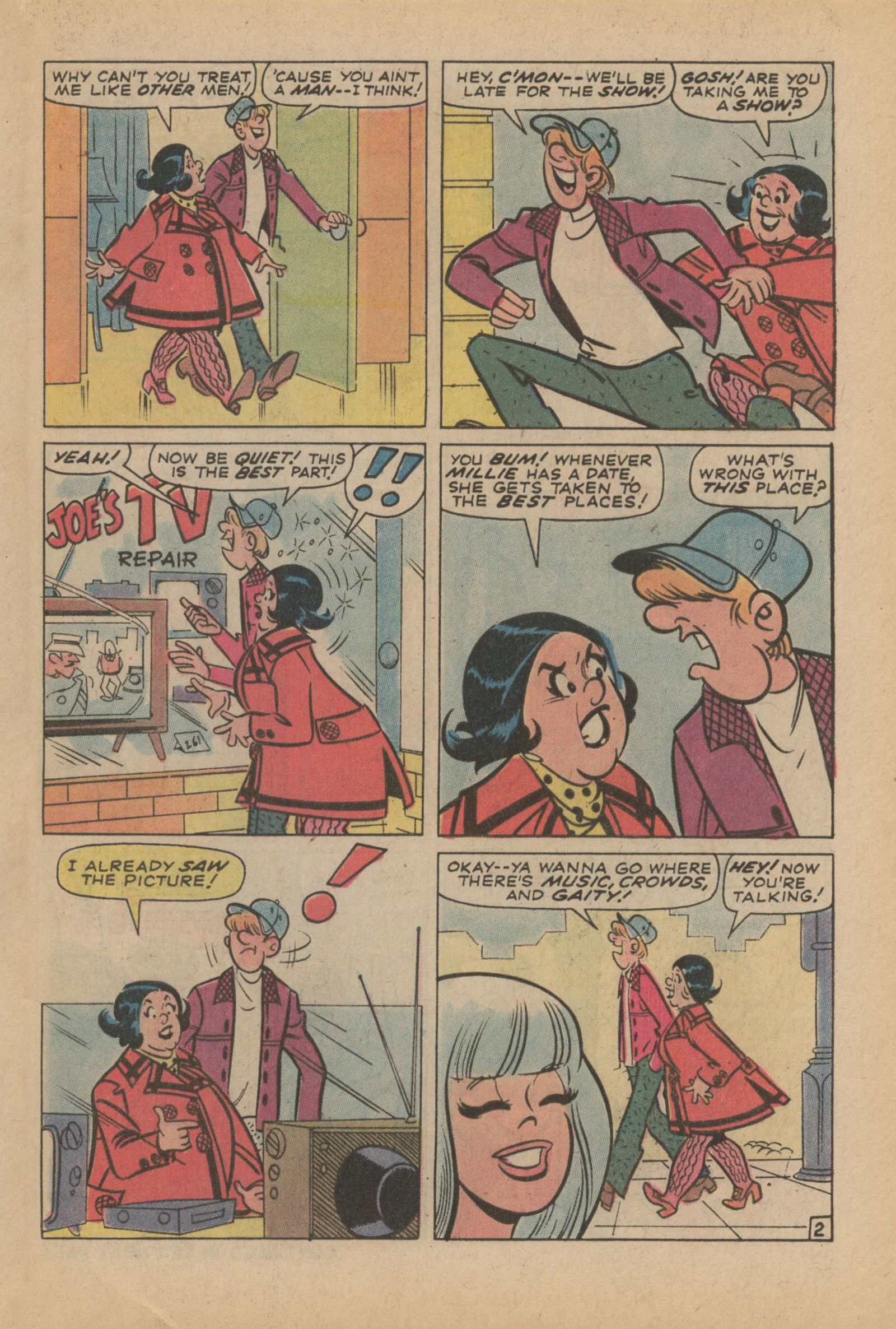 Read online Millie the Model comic -  Issue #199 - 29