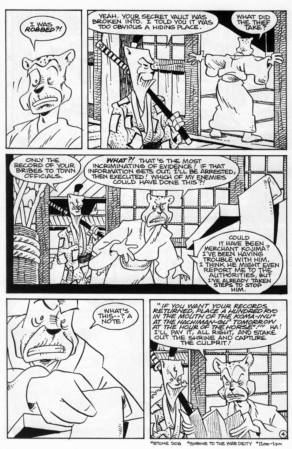 Usagi Yojimbo (1996) Issue #63 #63 - English 6