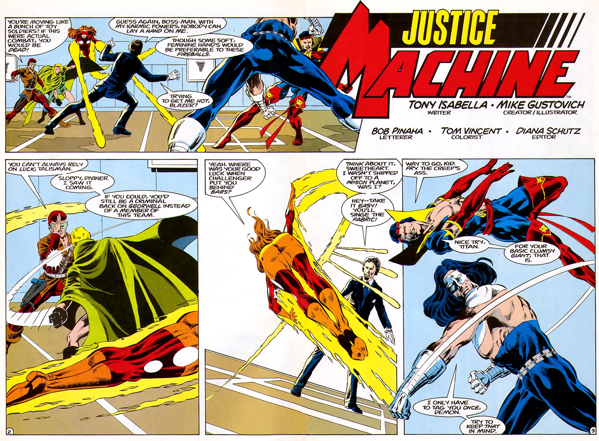 Read online Justice Machine comic -  Issue #6 - 4
