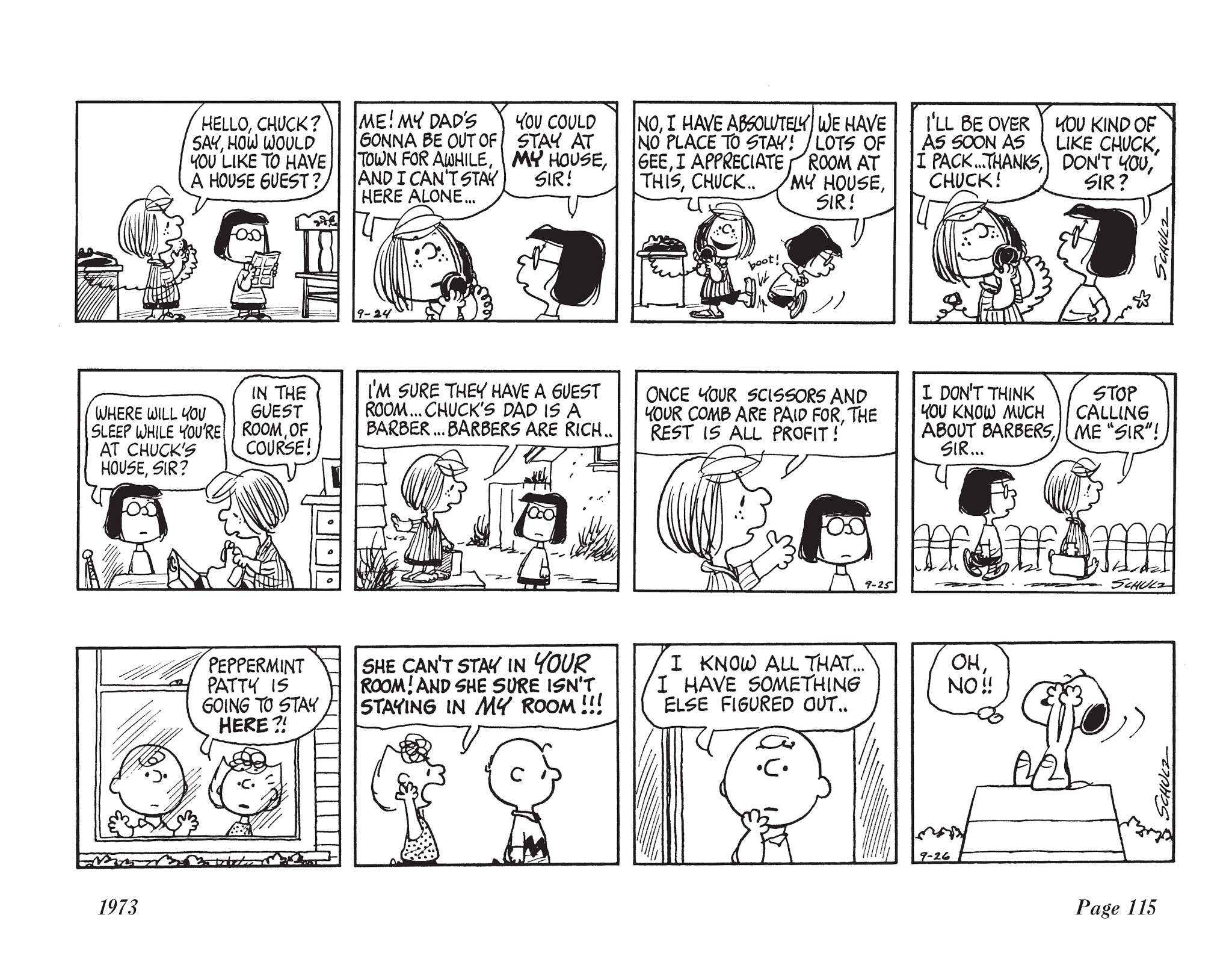 Read online The Complete Peanuts comic -  Issue # TPB 12 - 129