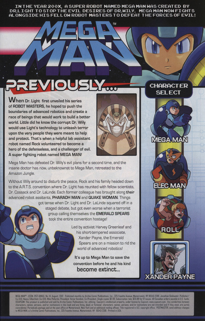 Read online Mega Man comic -  Issue #14 - 3