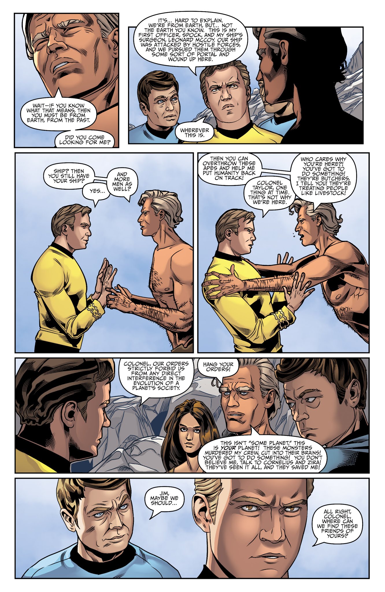 Read online Star Trek/Planet of the Apes: The Primate Directive comic -  Issue #2 - 14