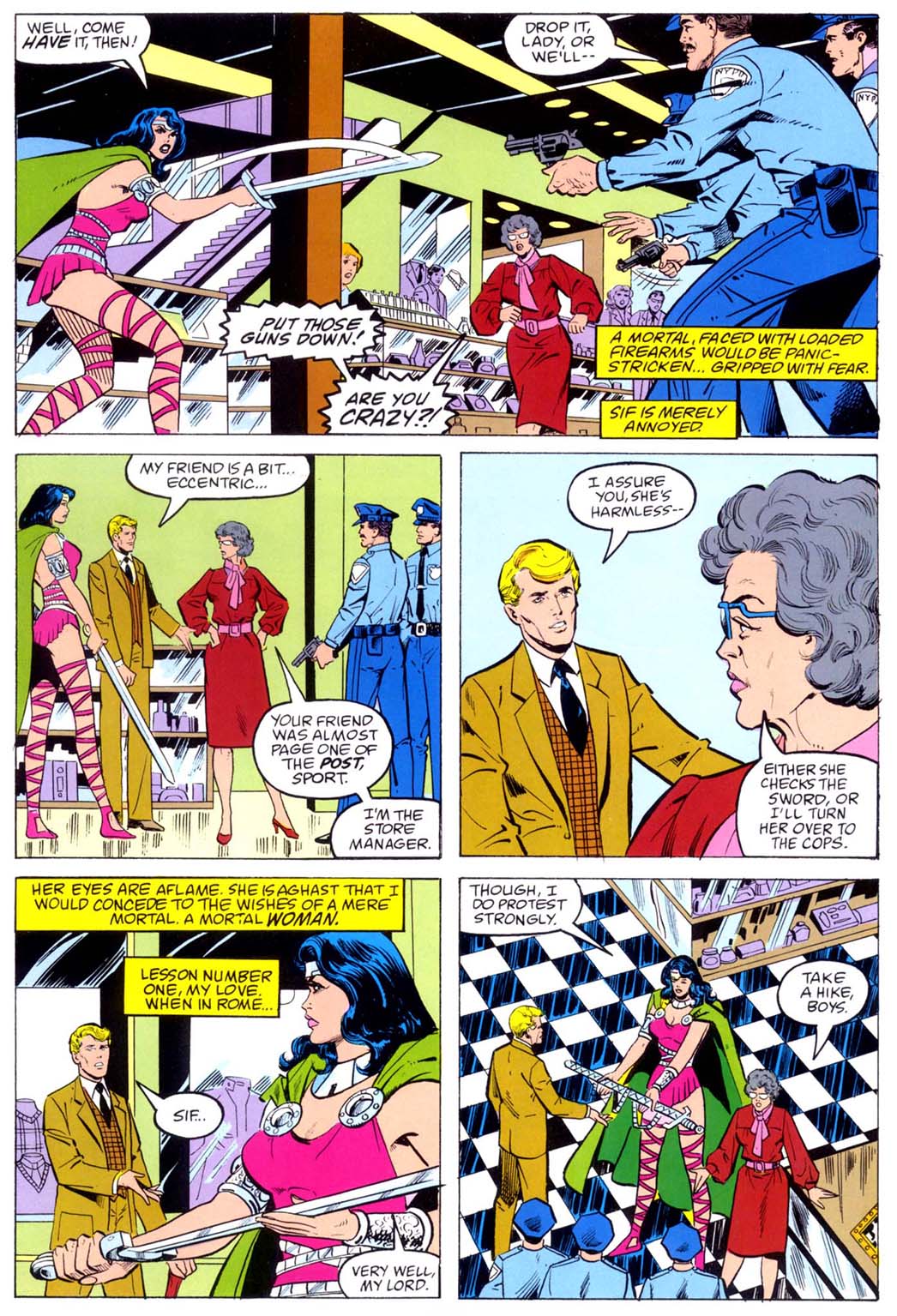 Read online Marvel Graphic Novel comic -  Issue #32 - Thor - Whom the Gods Would Destroy - 44
