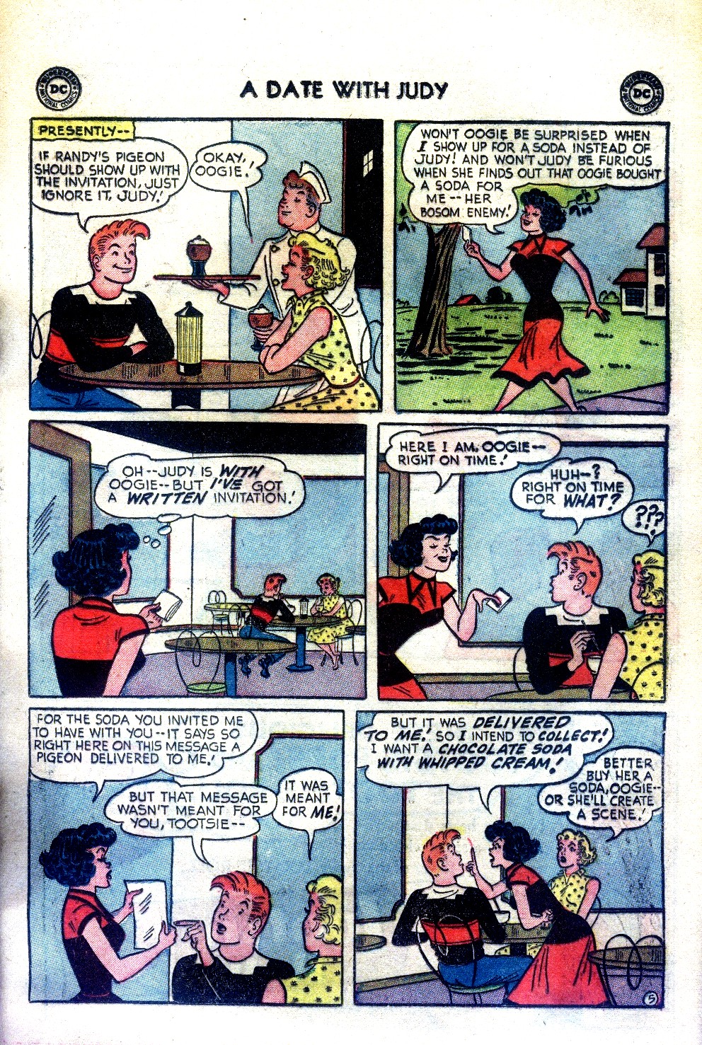 Read online A Date with Judy comic -  Issue #36 - 29