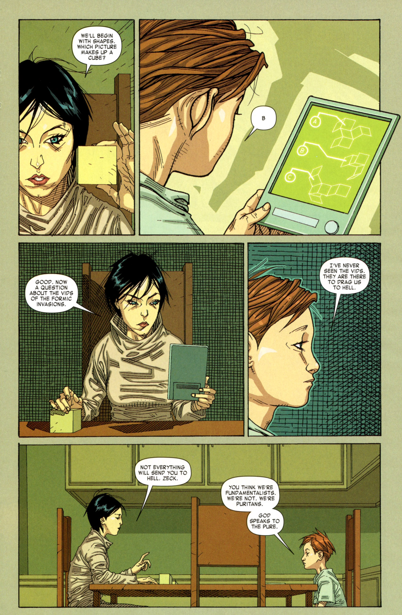 Read online Ender's Game: War of Gifts comic -  Issue # Full - 16