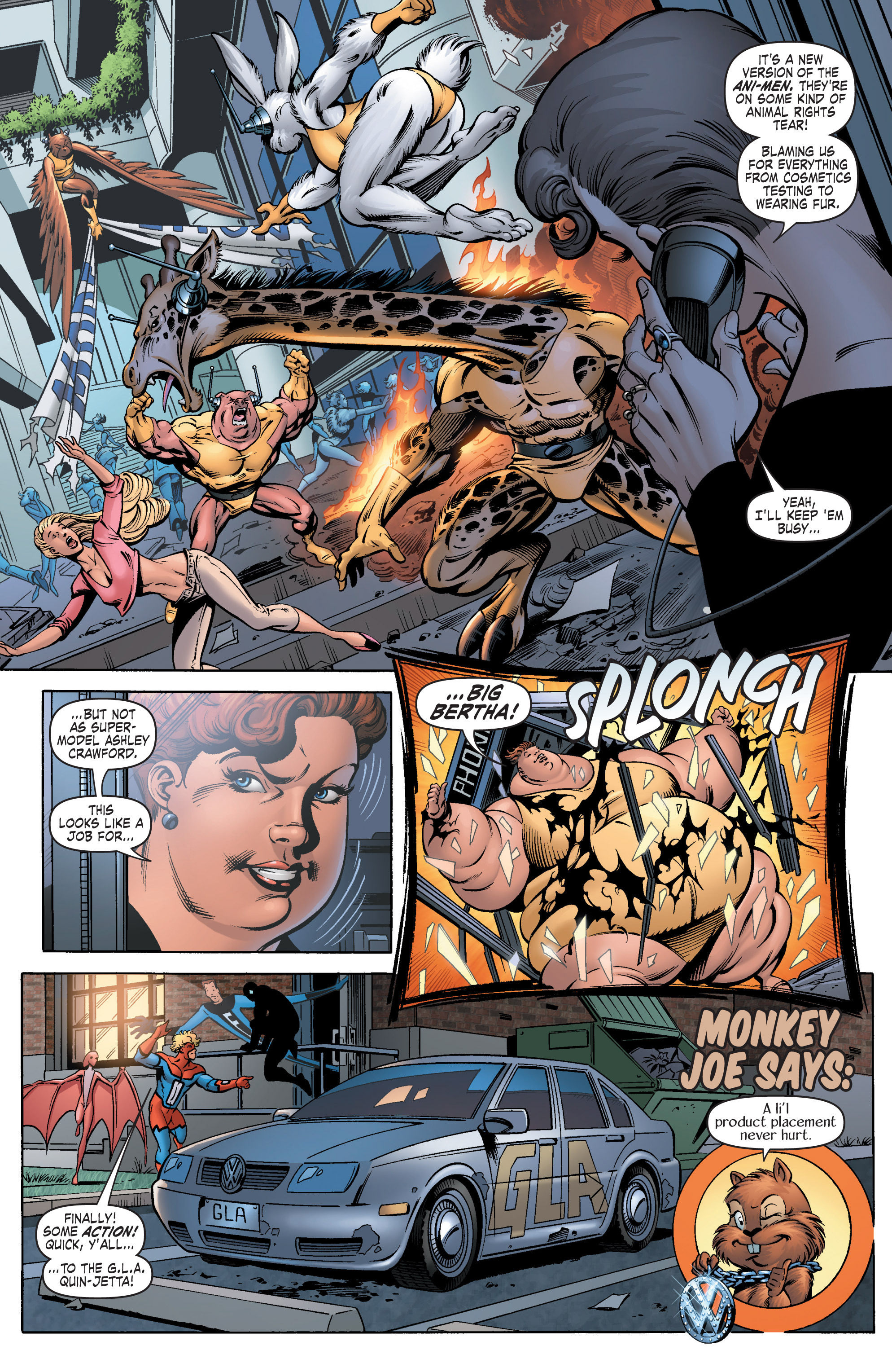 Read online G.L.A. comic -  Issue #1 - 14