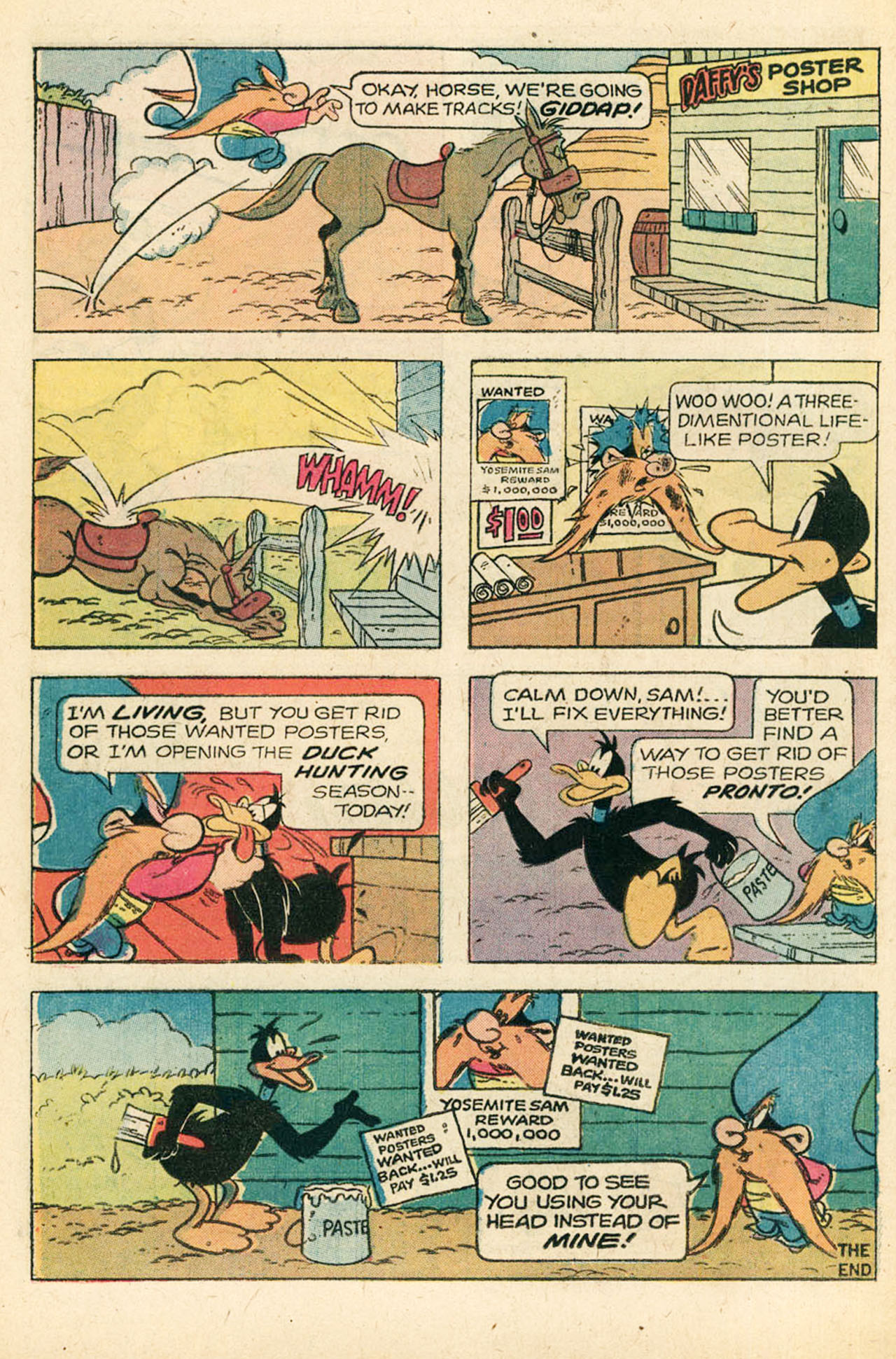 Read online Yosemite Sam and Bugs Bunny comic -  Issue #23 - 26