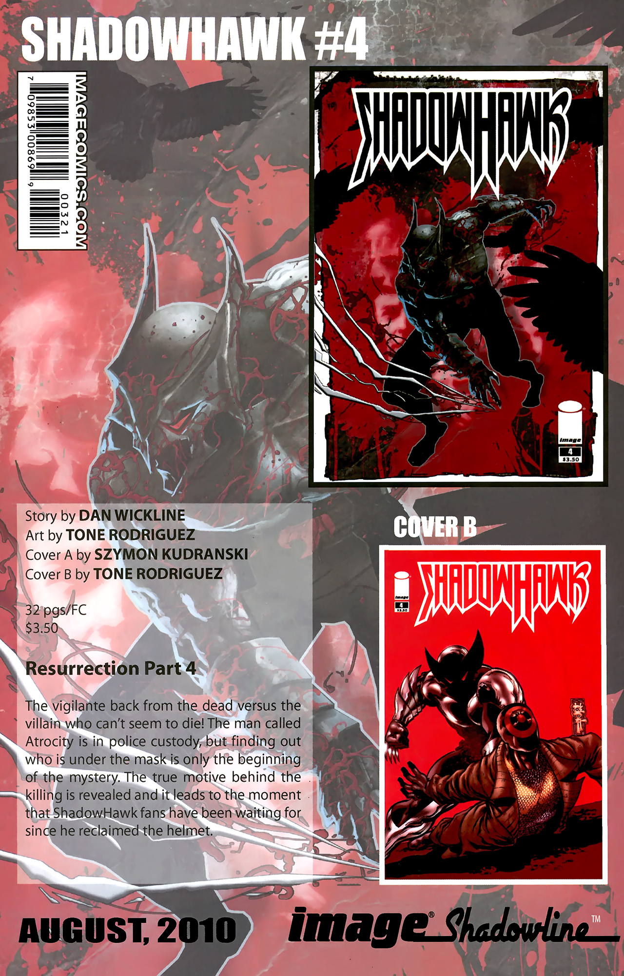 Read online ShadowHawk (2010) comic -  Issue #3 - 27