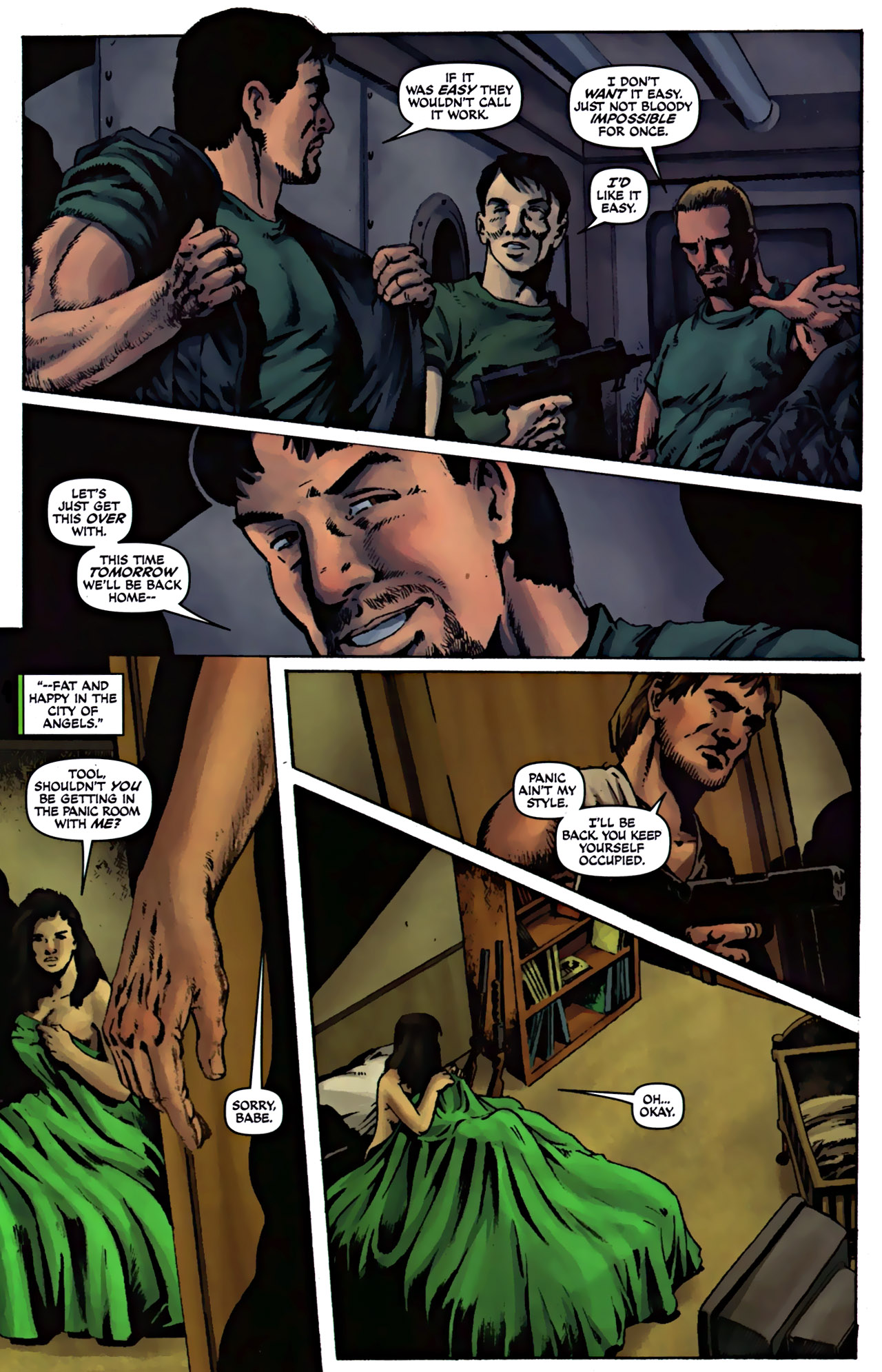 Read online The Expendables comic -  Issue #3 - 24