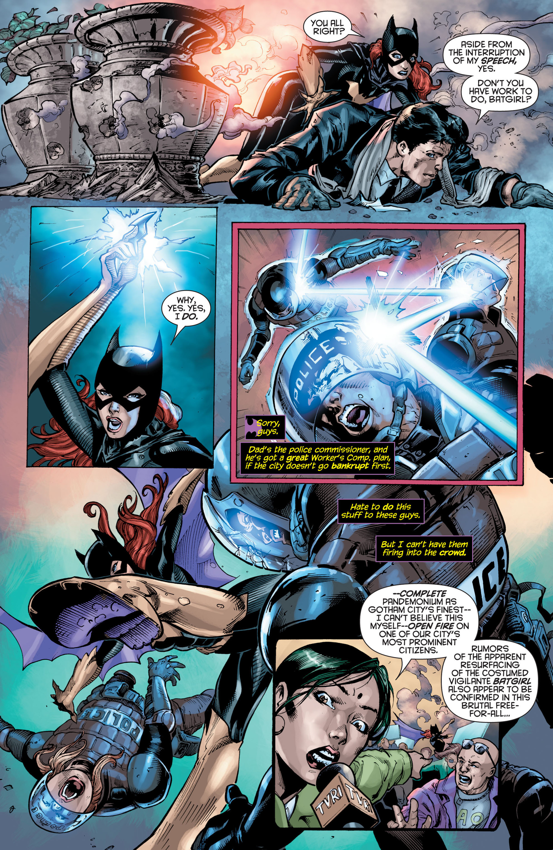 Read online Batgirl (2011) comic -  Issue # _TPB The Darkest Reflection - 130
