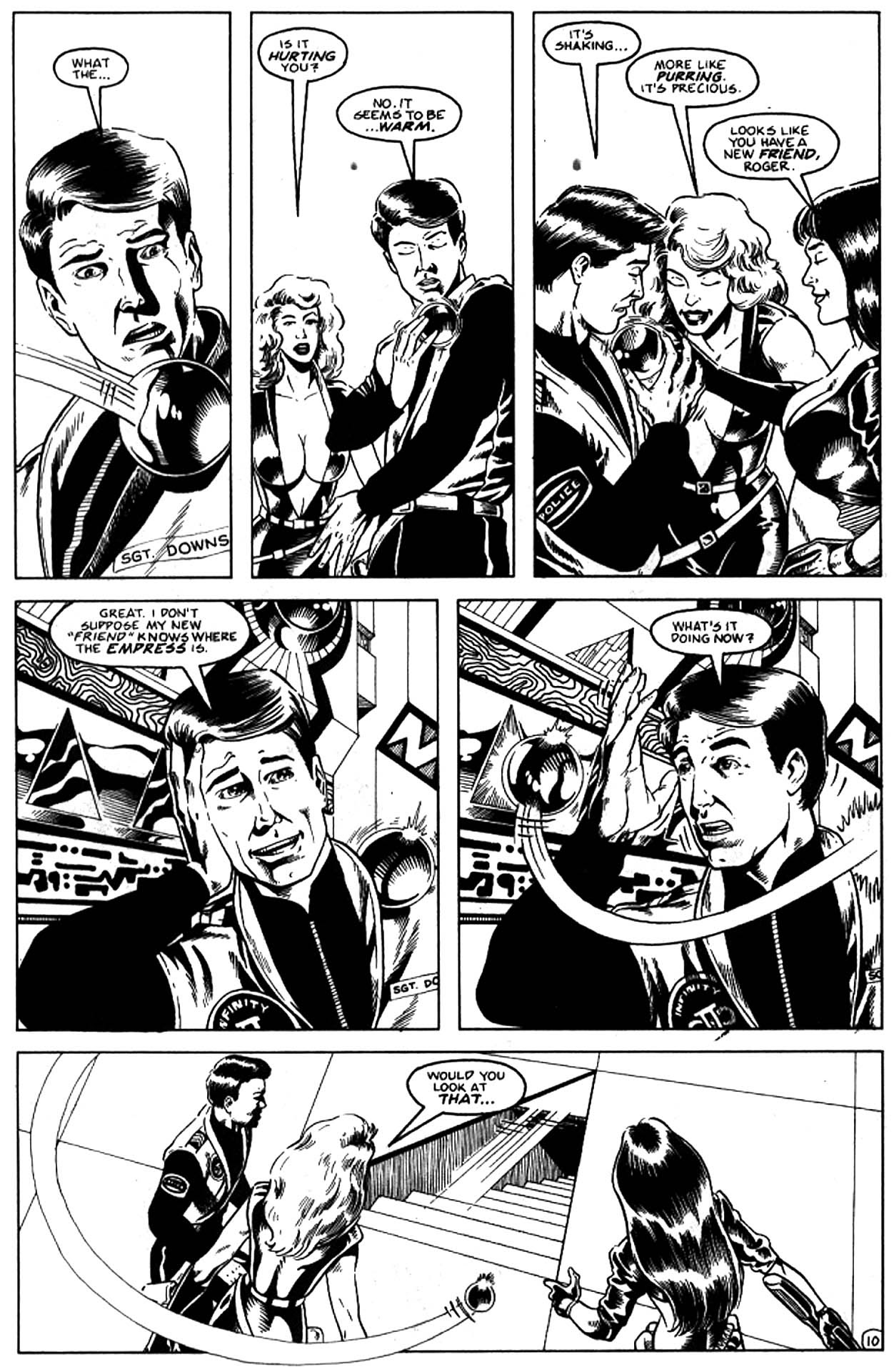 Read online Galaxina comic -  Issue #4 - 13