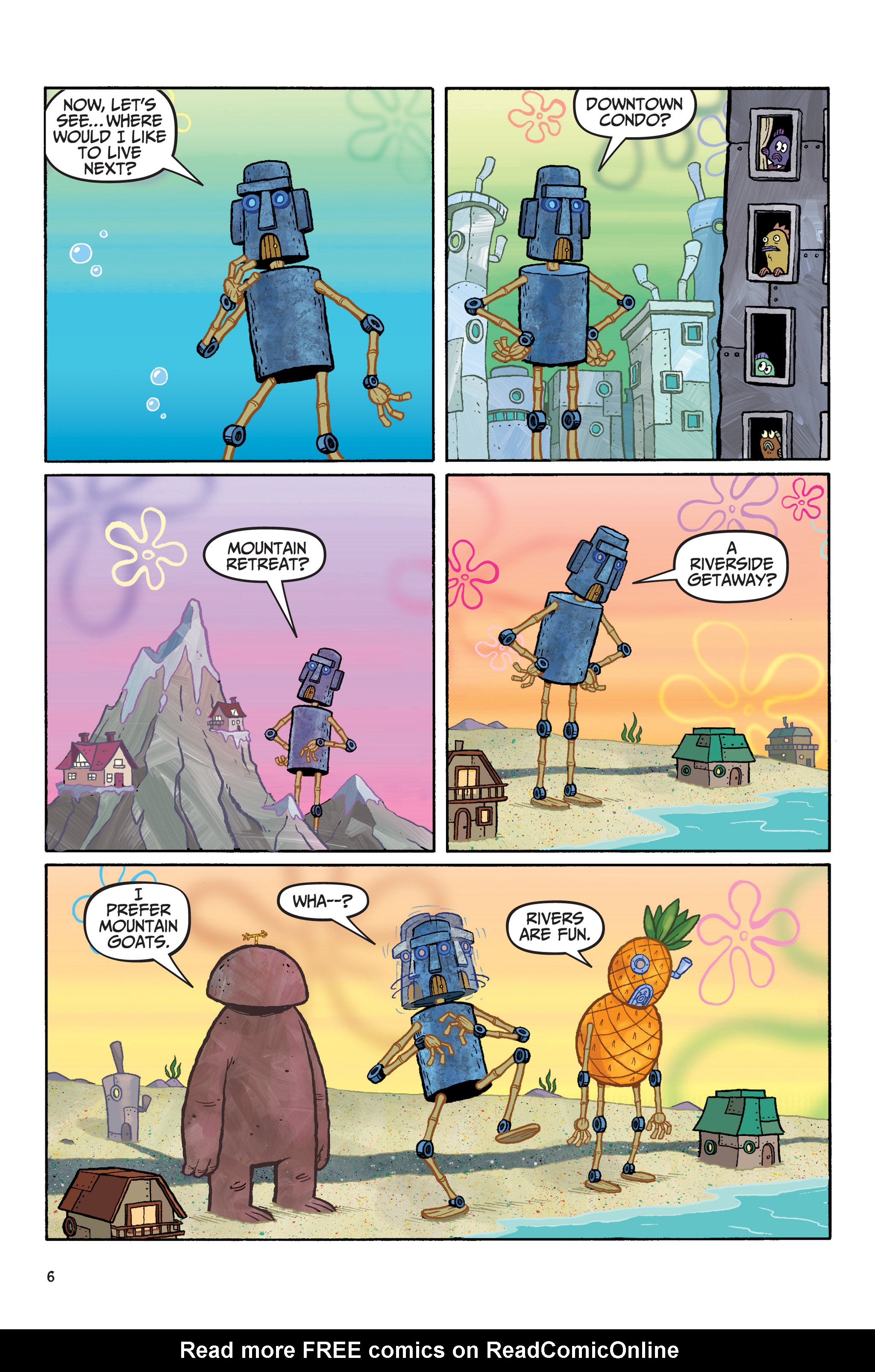 Read online Free Comic Book Day 2014 comic -  Issue # SpongeBob Freestyle Funnies 2014 - 8
