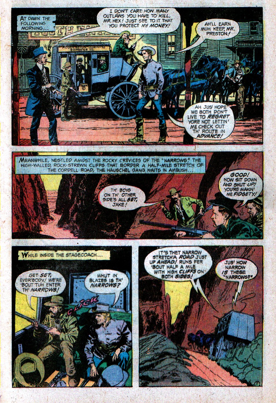 Read online Weird Western Tales (1972) comic -  Issue #28 - 6