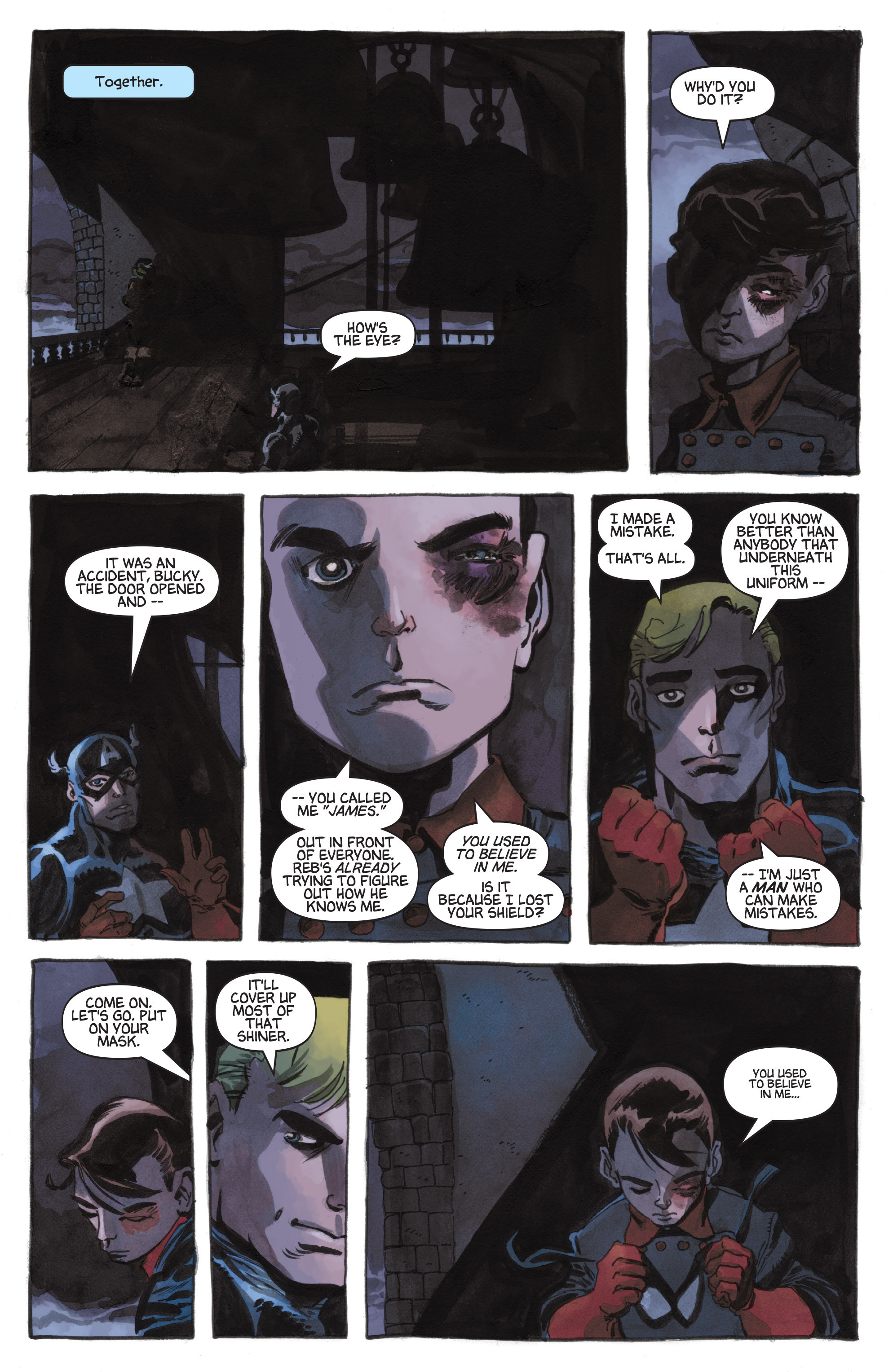 Read online Captain America: White comic -  Issue #4 - 16
