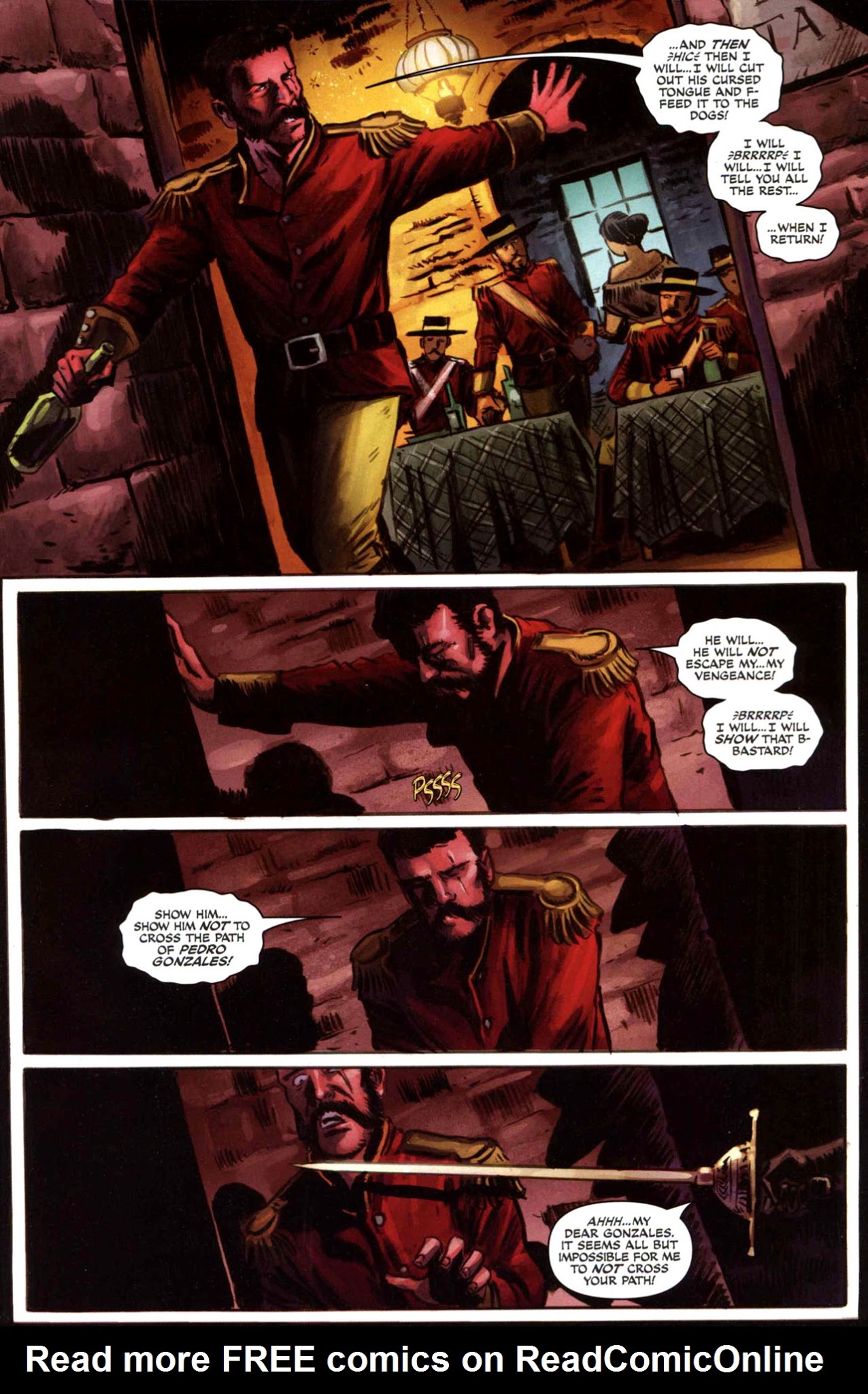Read online Zorro (2008) comic -  Issue #5 - 10
