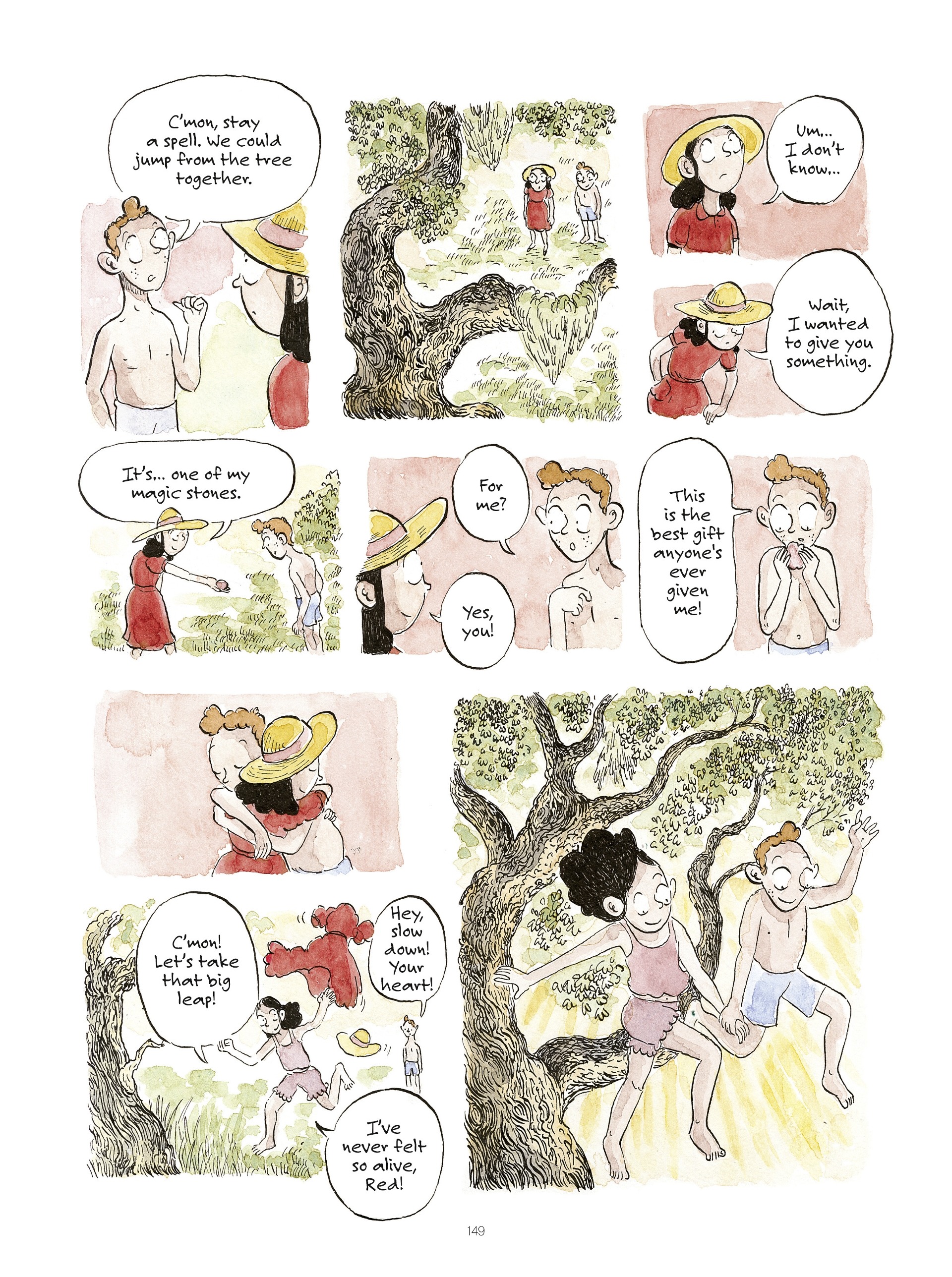 Read online Swamp: A Summer in the Bayou comic -  Issue # TPB (Part 2) - 50