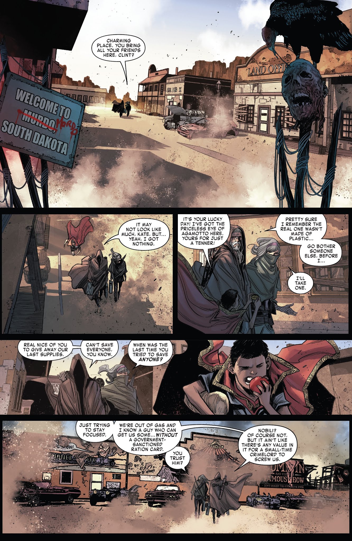 Read online Old Man Hawkeye comic -  Issue #8 - 3