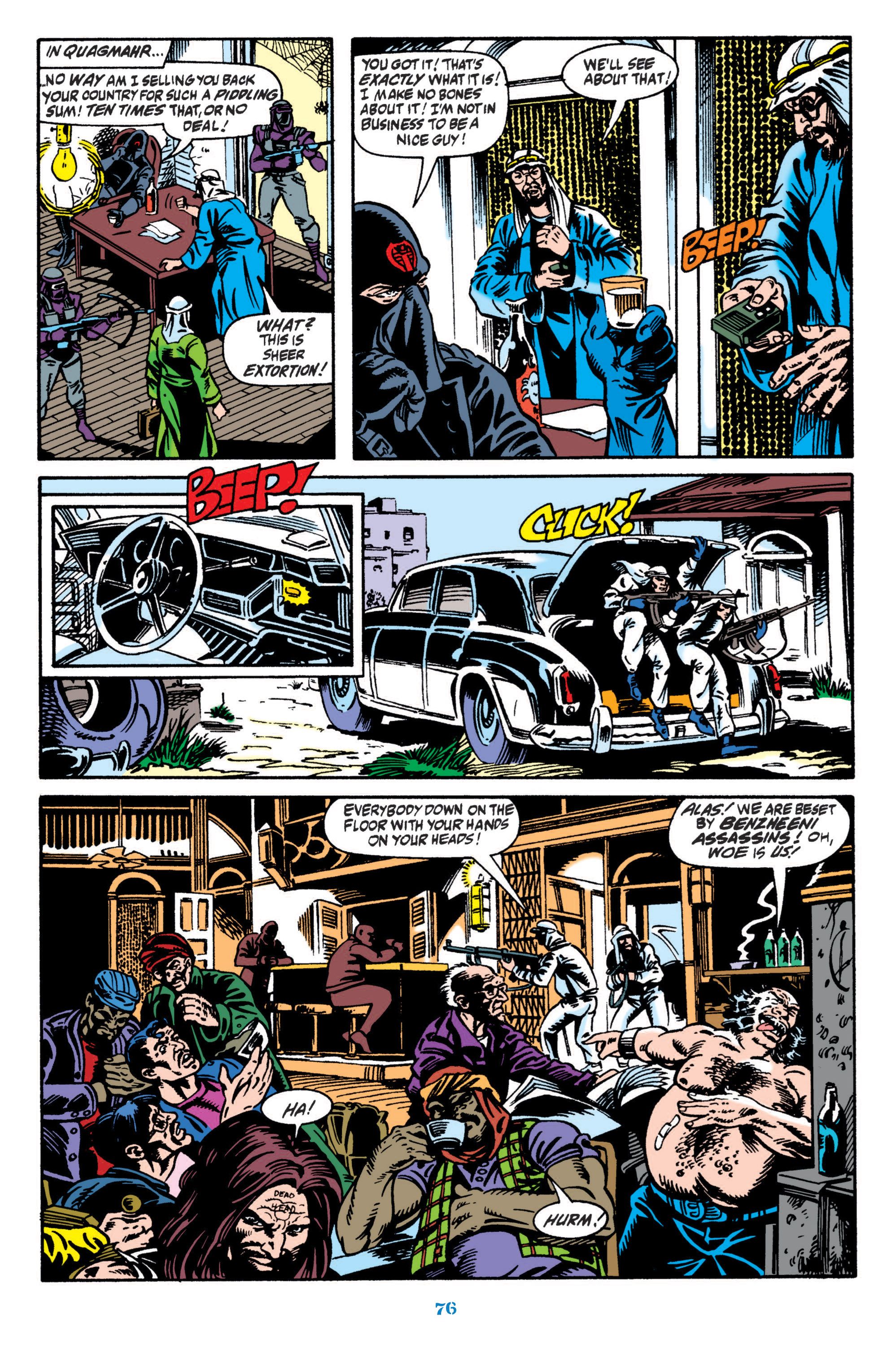 Read online Classic G.I. Joe comic -  Issue # TPB 12 (Part 1) - 76