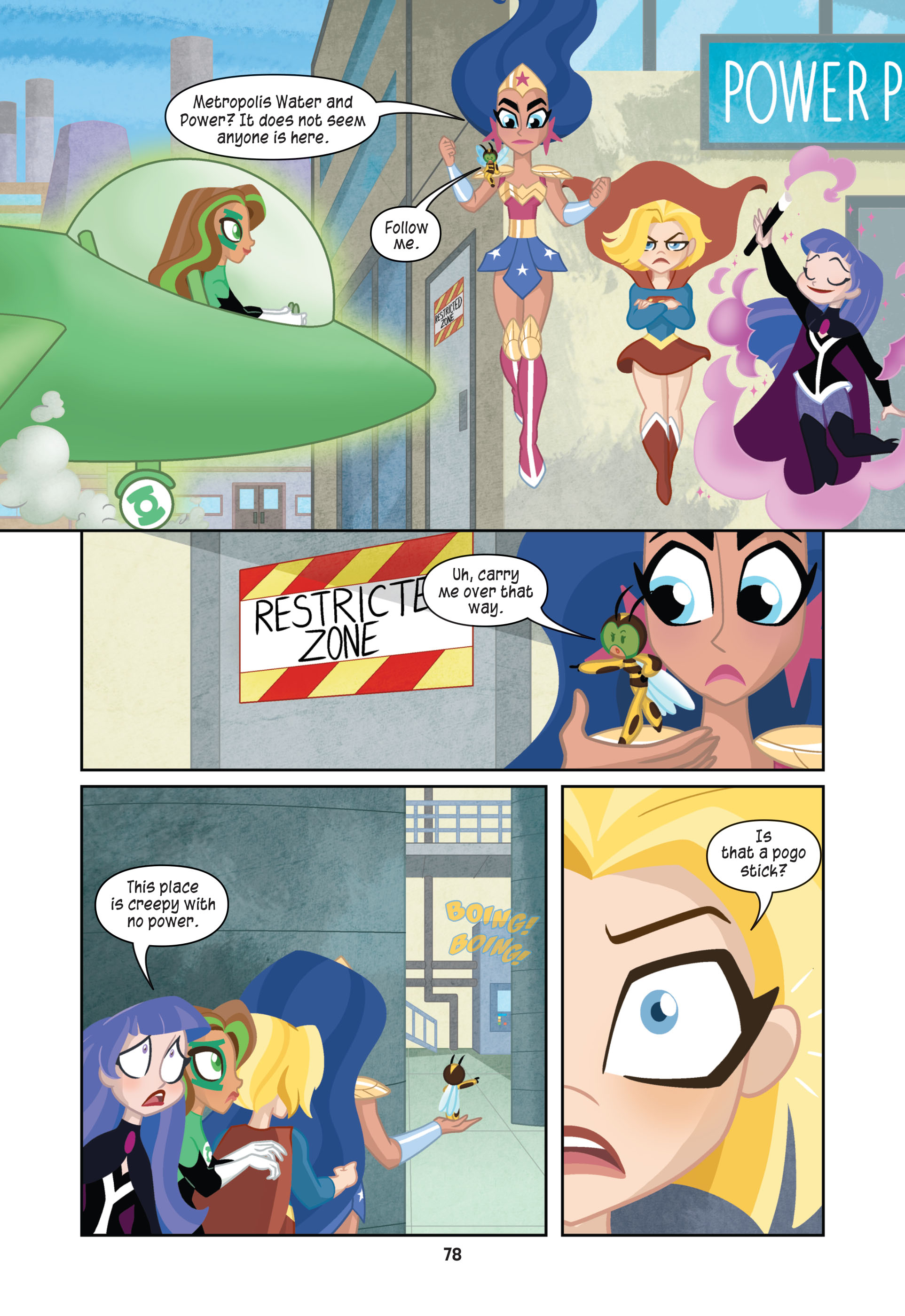 Read online DC Super Hero Girls: Powerless comic -  Issue # TPB - 77