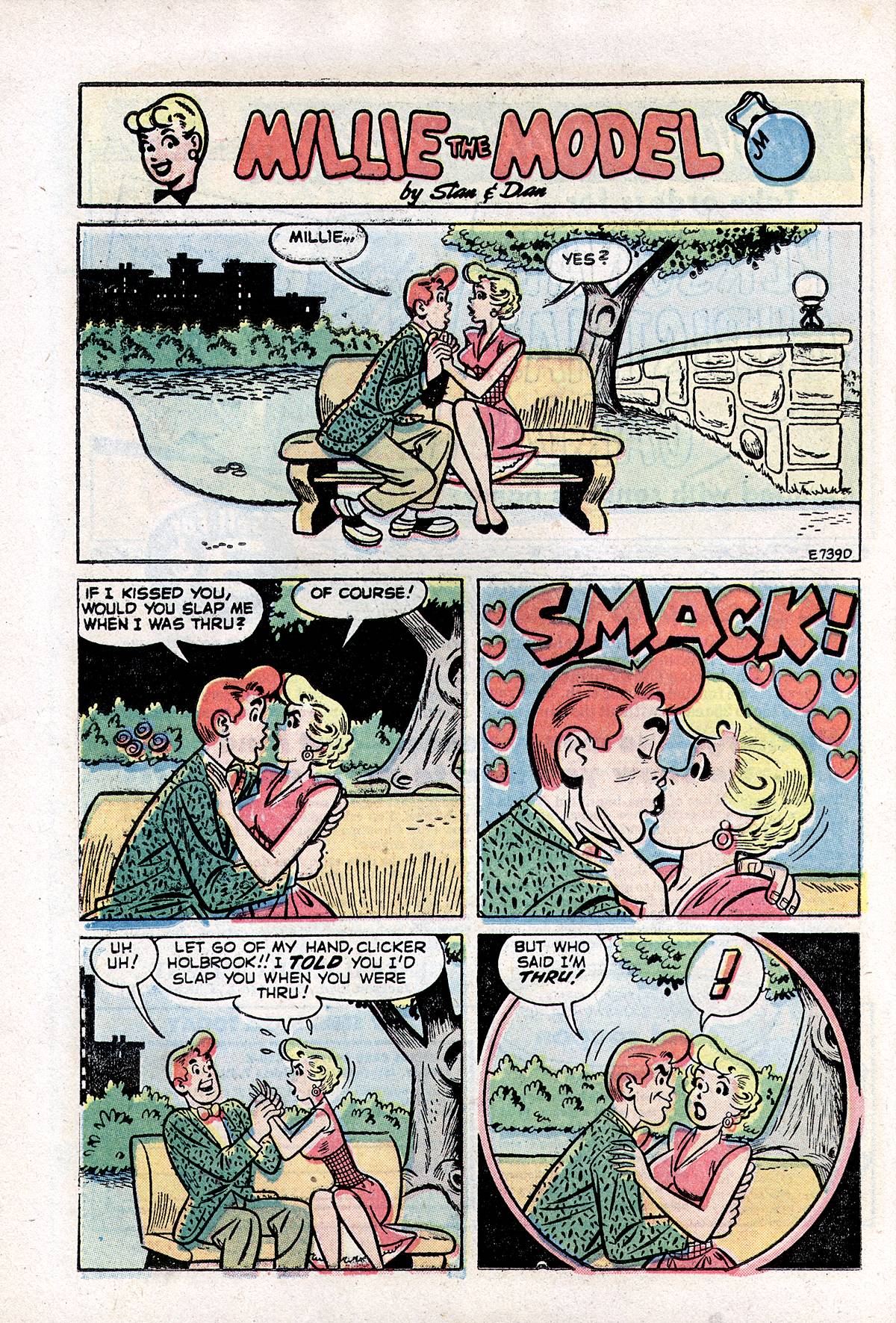 Read online Millie the Model comic -  Issue #56 - 22