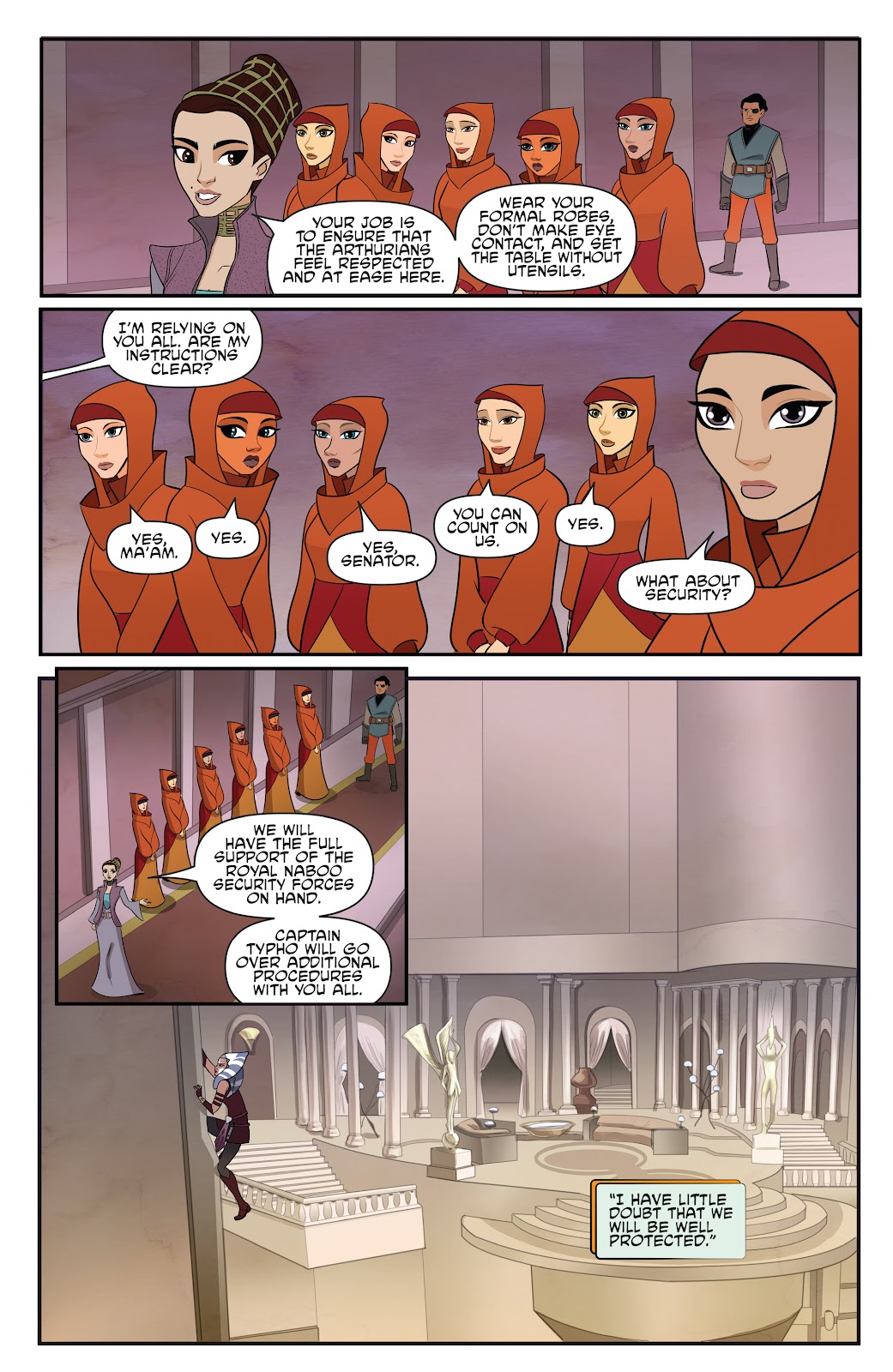 Star Wars Forces of Destiny-Ahsoka & Padmé issue Full - Page 12
