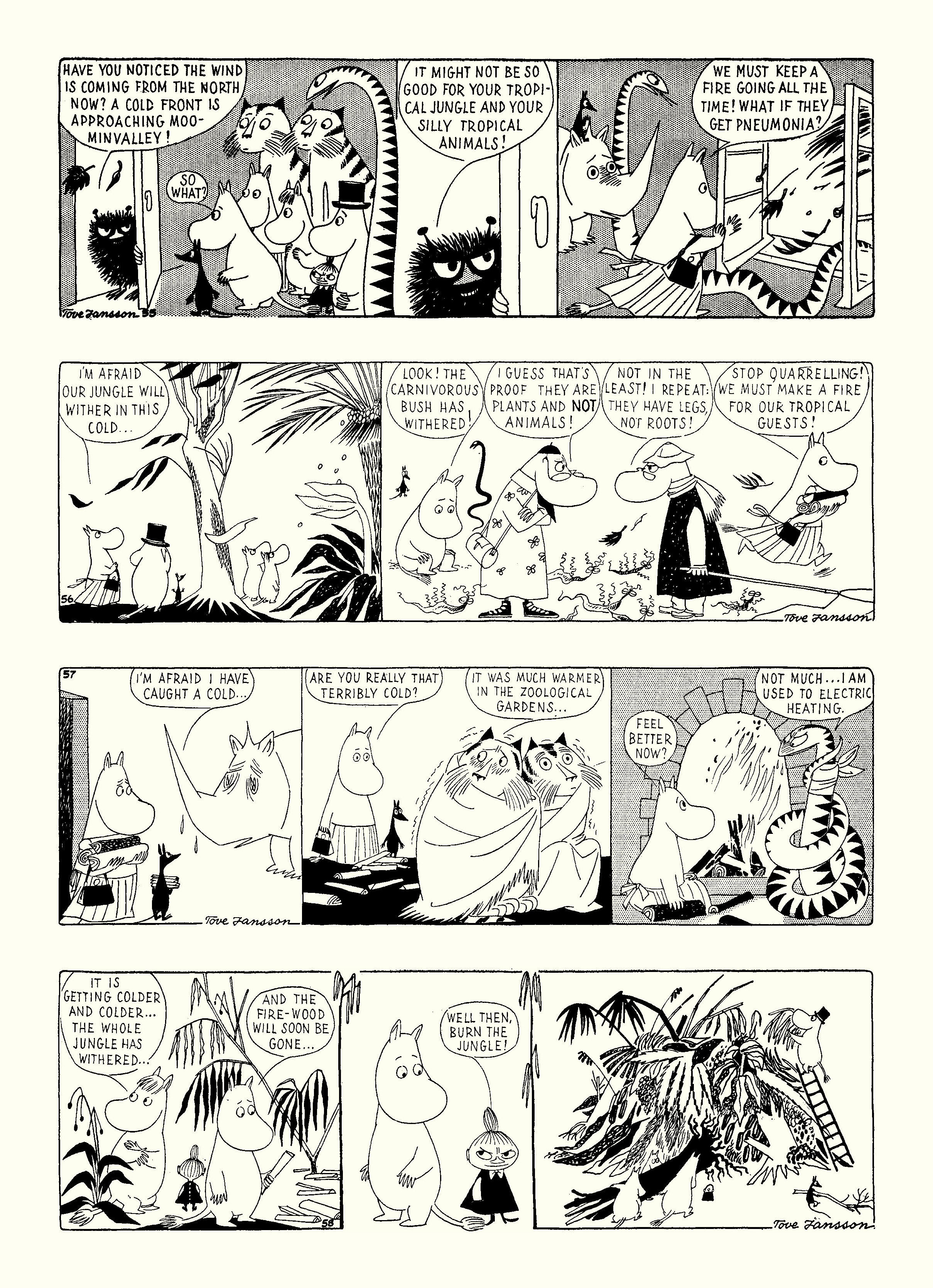 Read online Moomin: The Complete Tove Jansson Comic Strip comic -  Issue # TPB 3 - 34