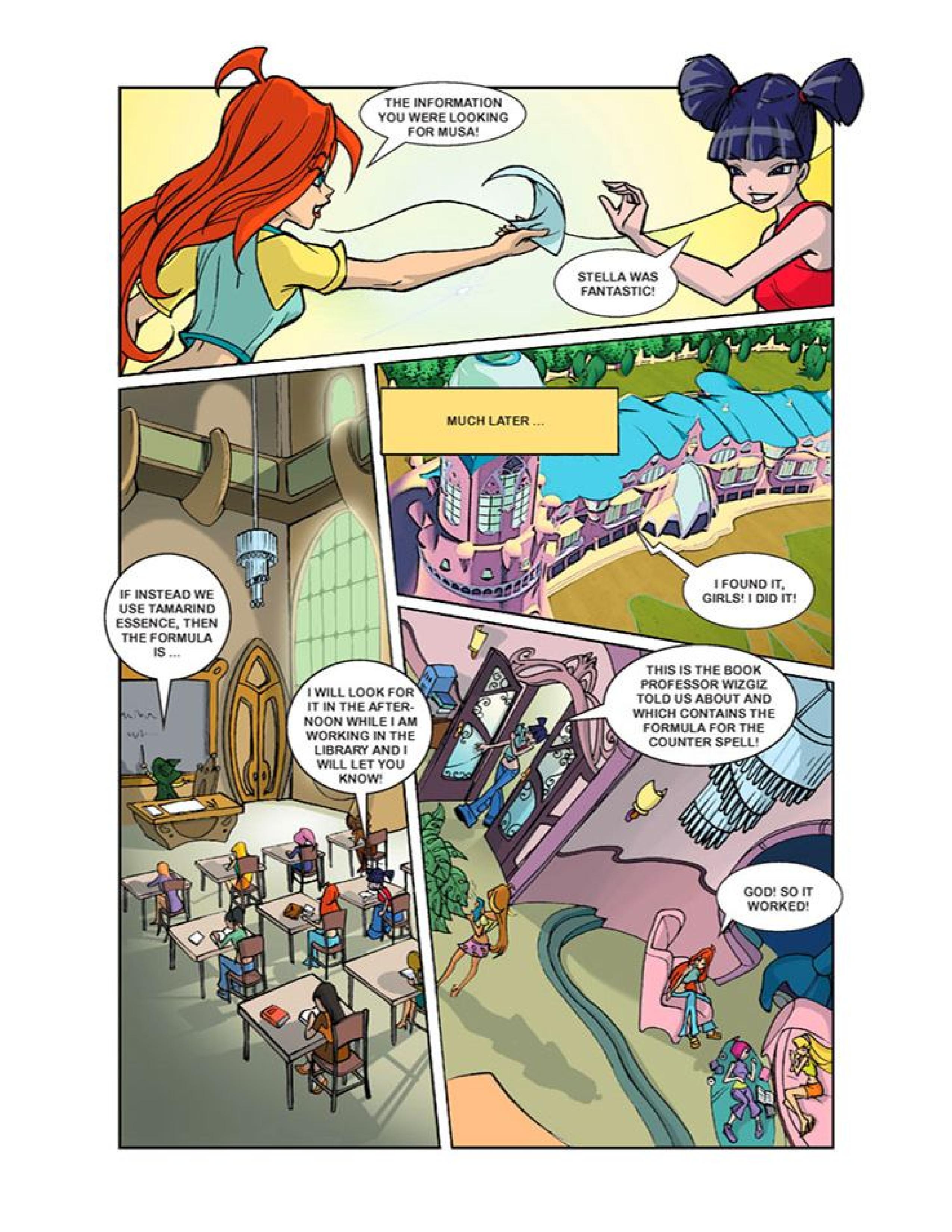 Read online Winx Club Comic comic -  Issue #16 - 18