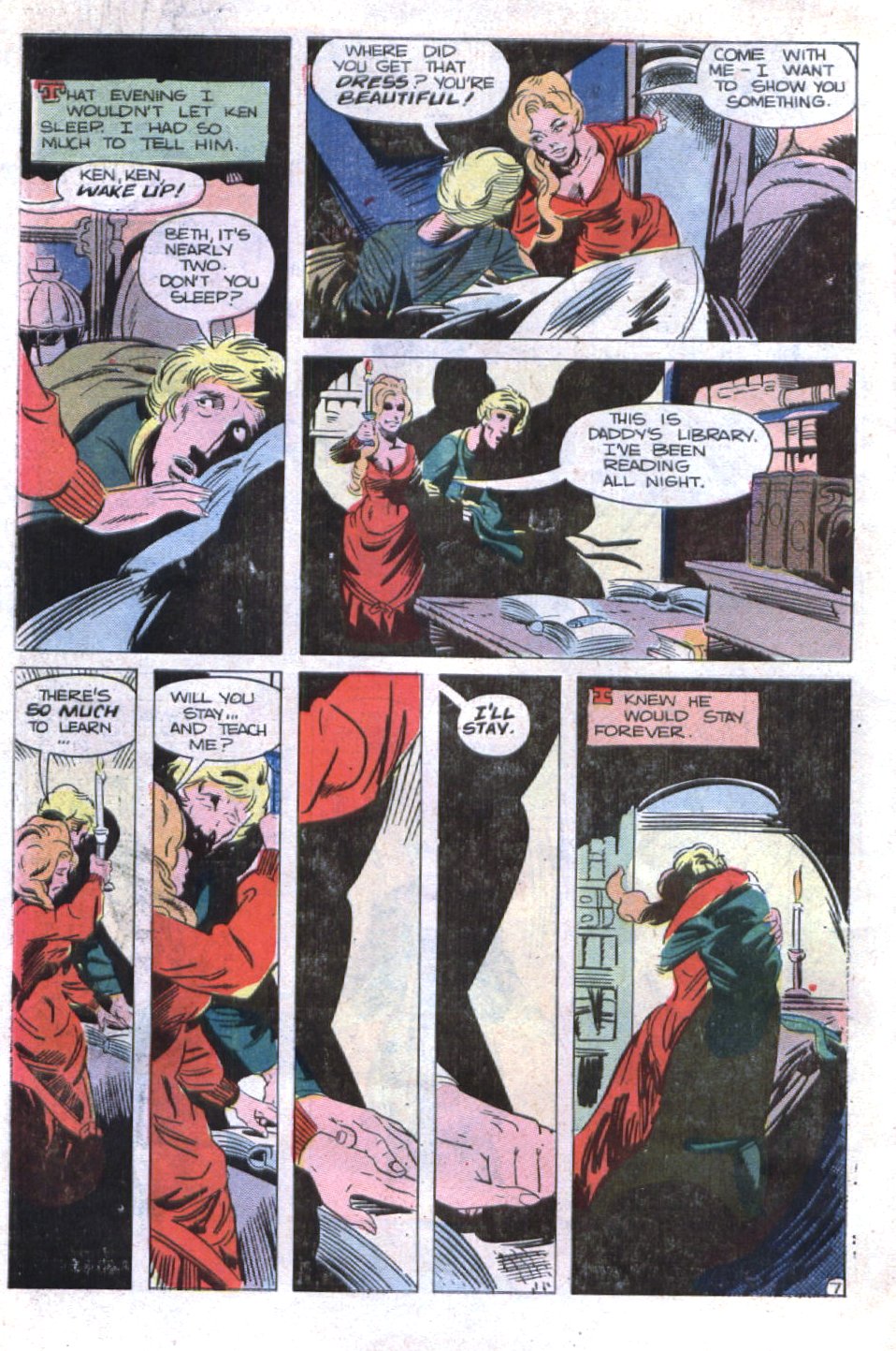 Read online Haunted Love (1973) comic -  Issue #1 - 10