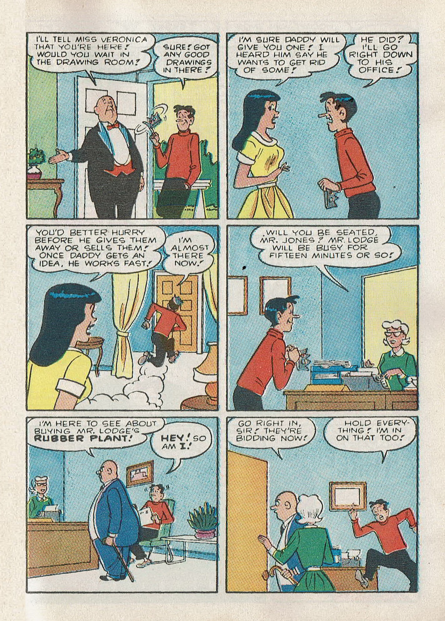 Read online Jughead Jones Comics Digest comic -  Issue #59 - 71