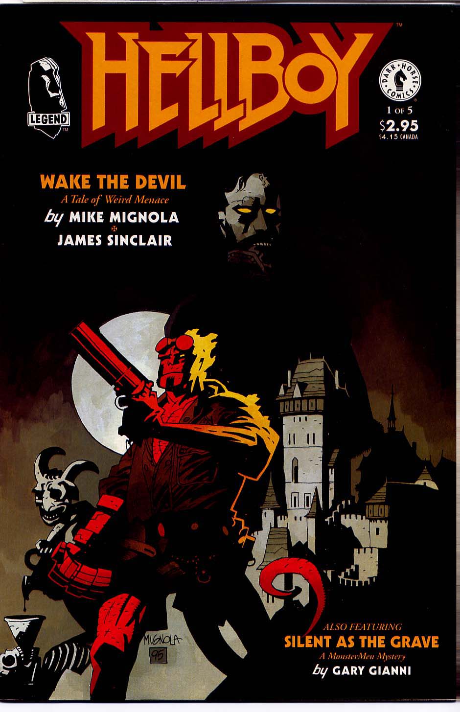 Read online Hellboy: Wake the Devil comic -  Issue #1 - 1