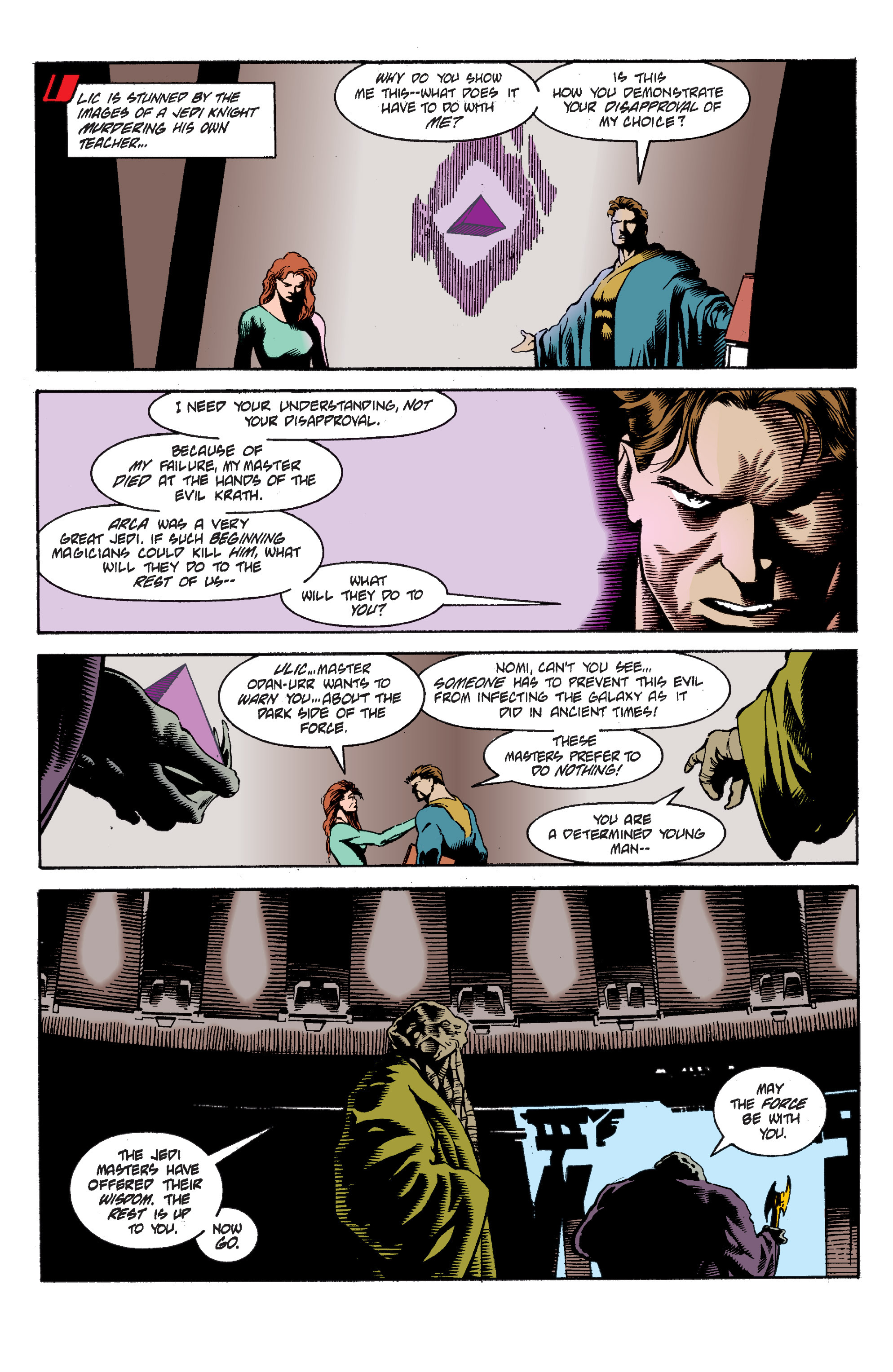 Read online Star Wars: Tales of the Jedi - Dark Lords of the Sith comic -  Issue #4 - 12