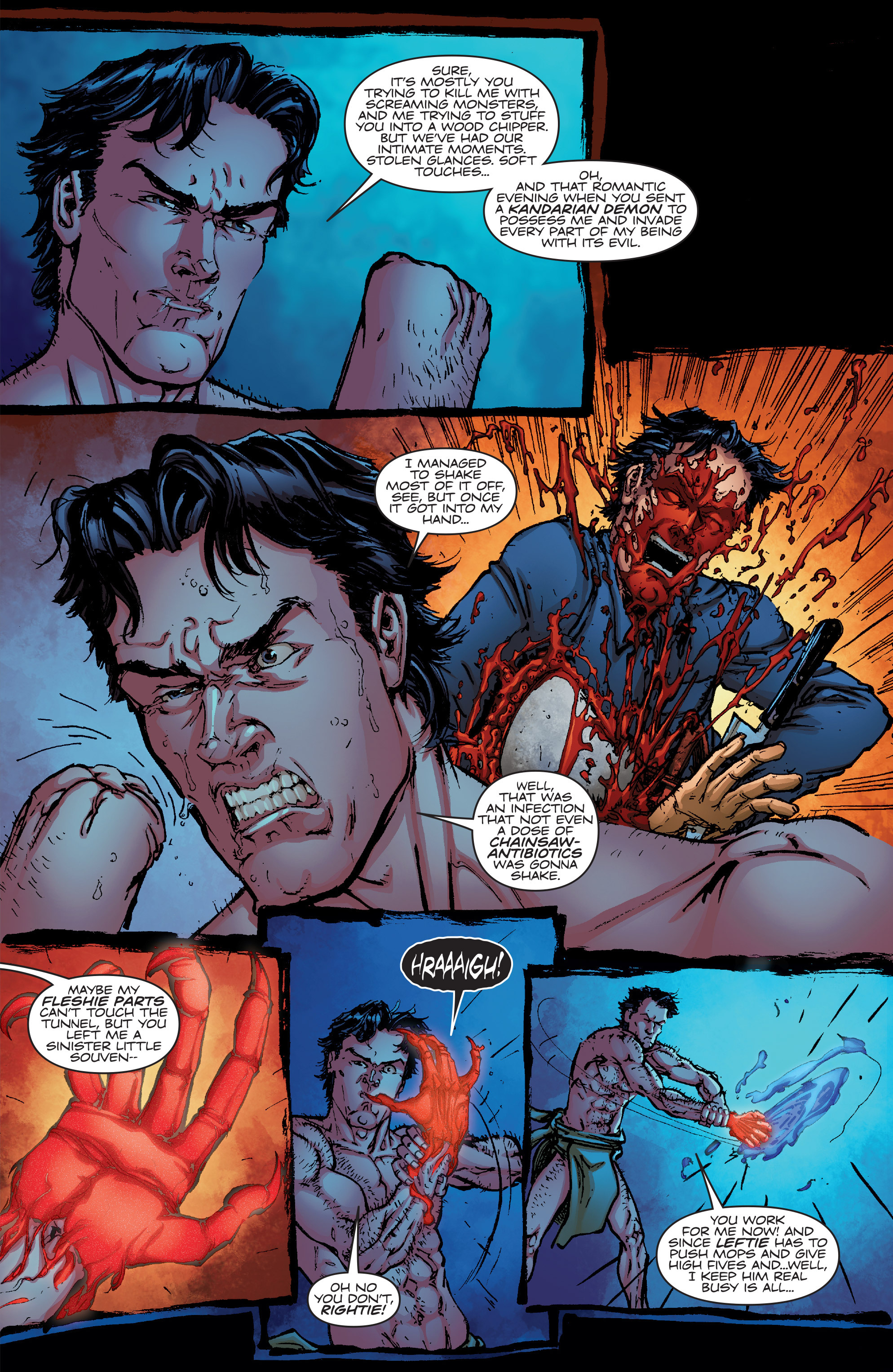 Read online Army of Darkness vs. Hack/Slash comic -  Issue #6 - 9