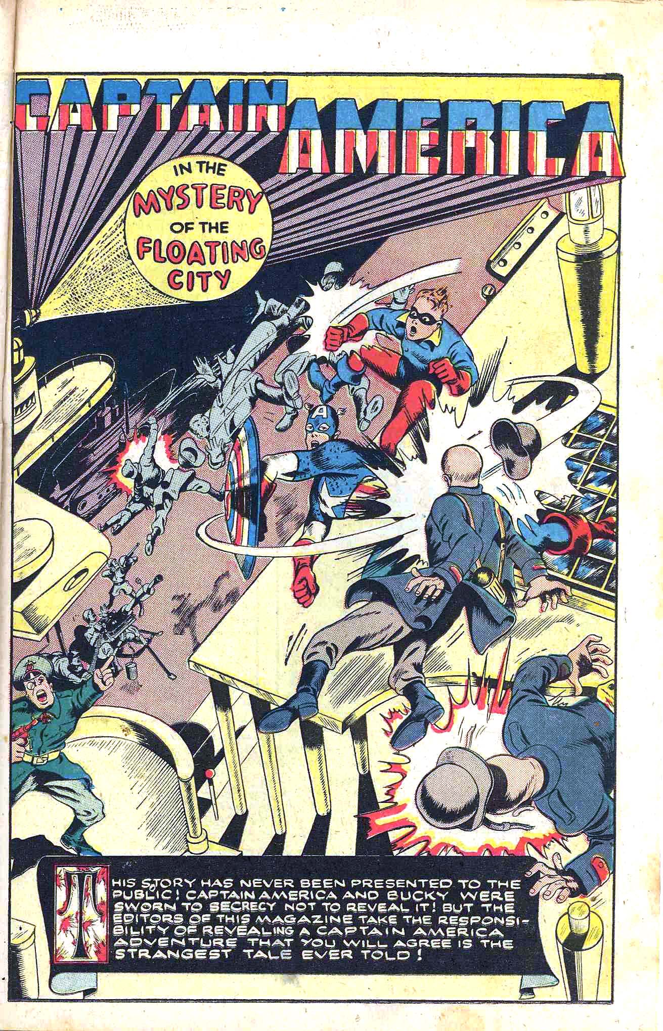 Read online Captain America Comics comic -  Issue #40 - 42