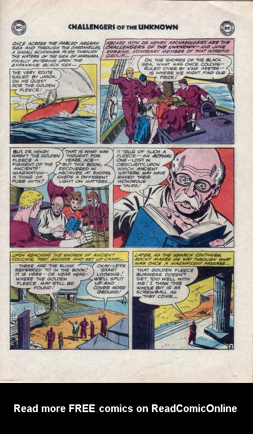 Read online Challengers of the Unknown (1958) comic -  Issue #13 - 21