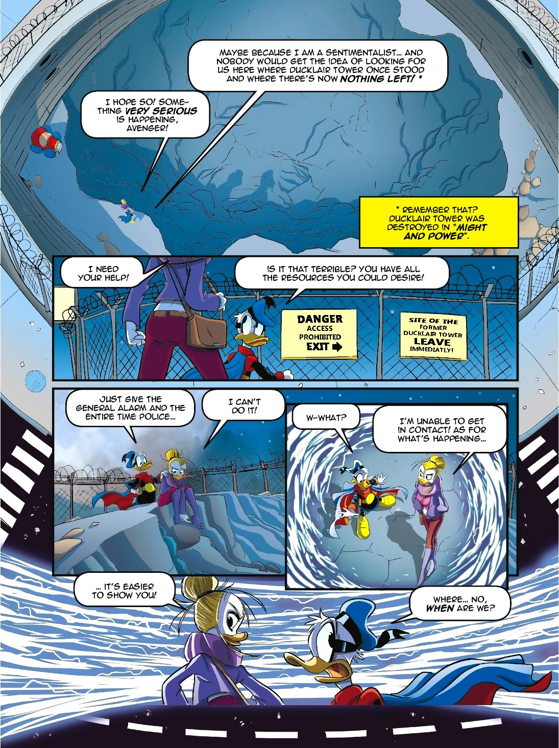 Read online Paperinik New Adventures: Might and Power comic -  Issue # TPB 2 - 10