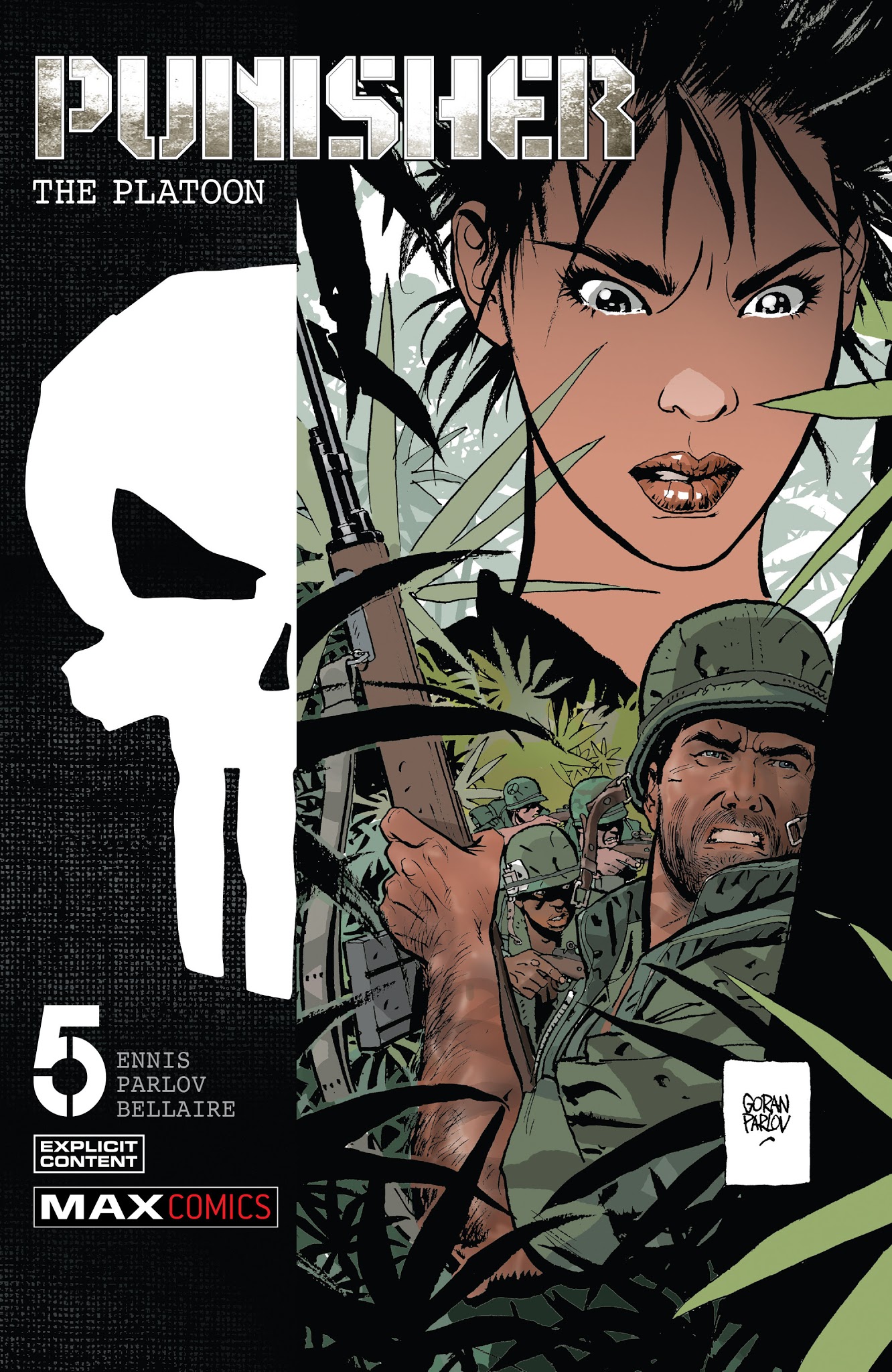 Read online Punisher MAX: The Platoon comic -  Issue #5 - 1