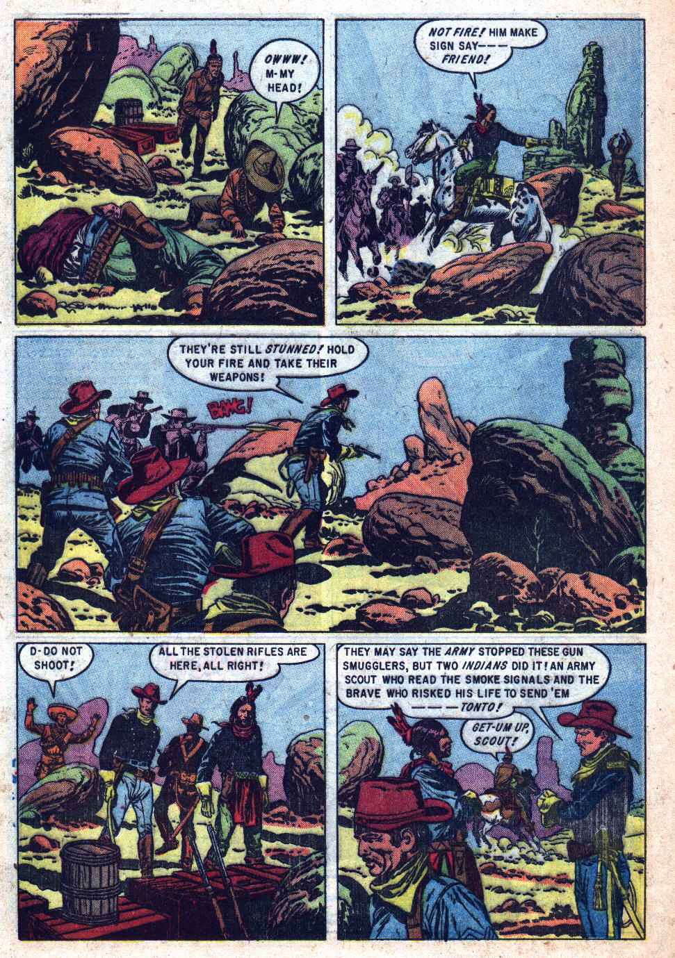 Read online Lone Ranger's Companion Tonto comic -  Issue #23 - 24