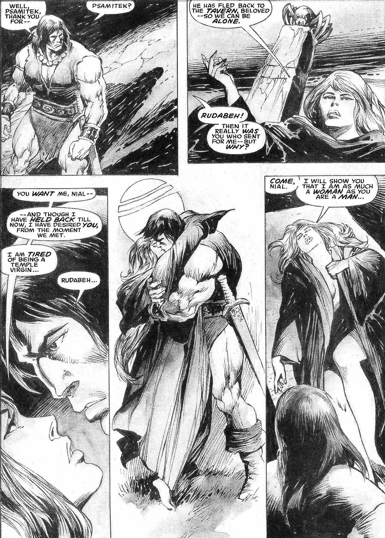 Read online The Savage Sword Of Conan comic -  Issue #210 - 5