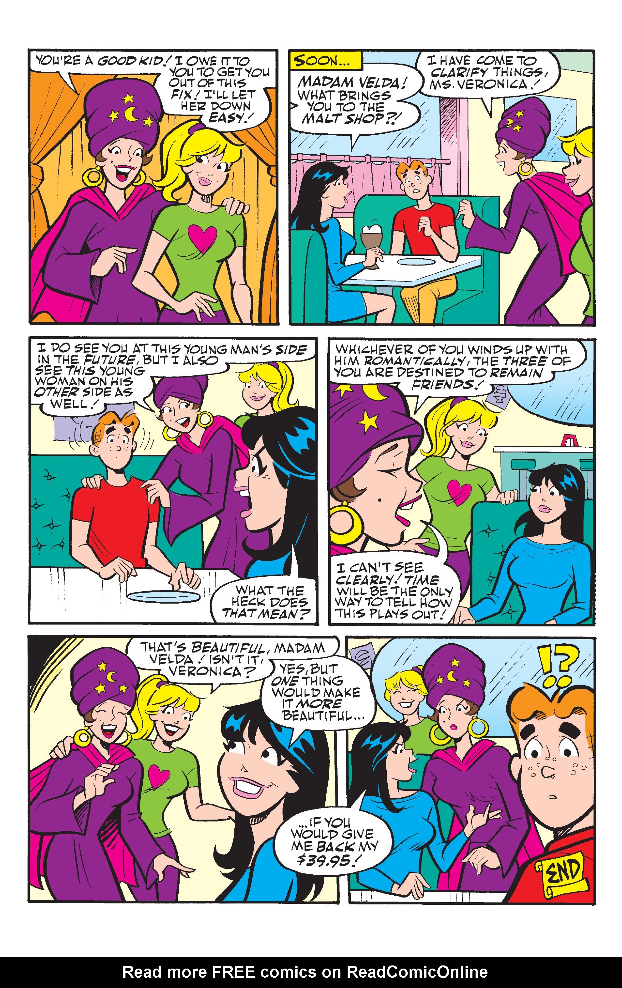 Read online Betty & Veronica Best Friends Forever: At Movies comic -  Issue #7 - 12
