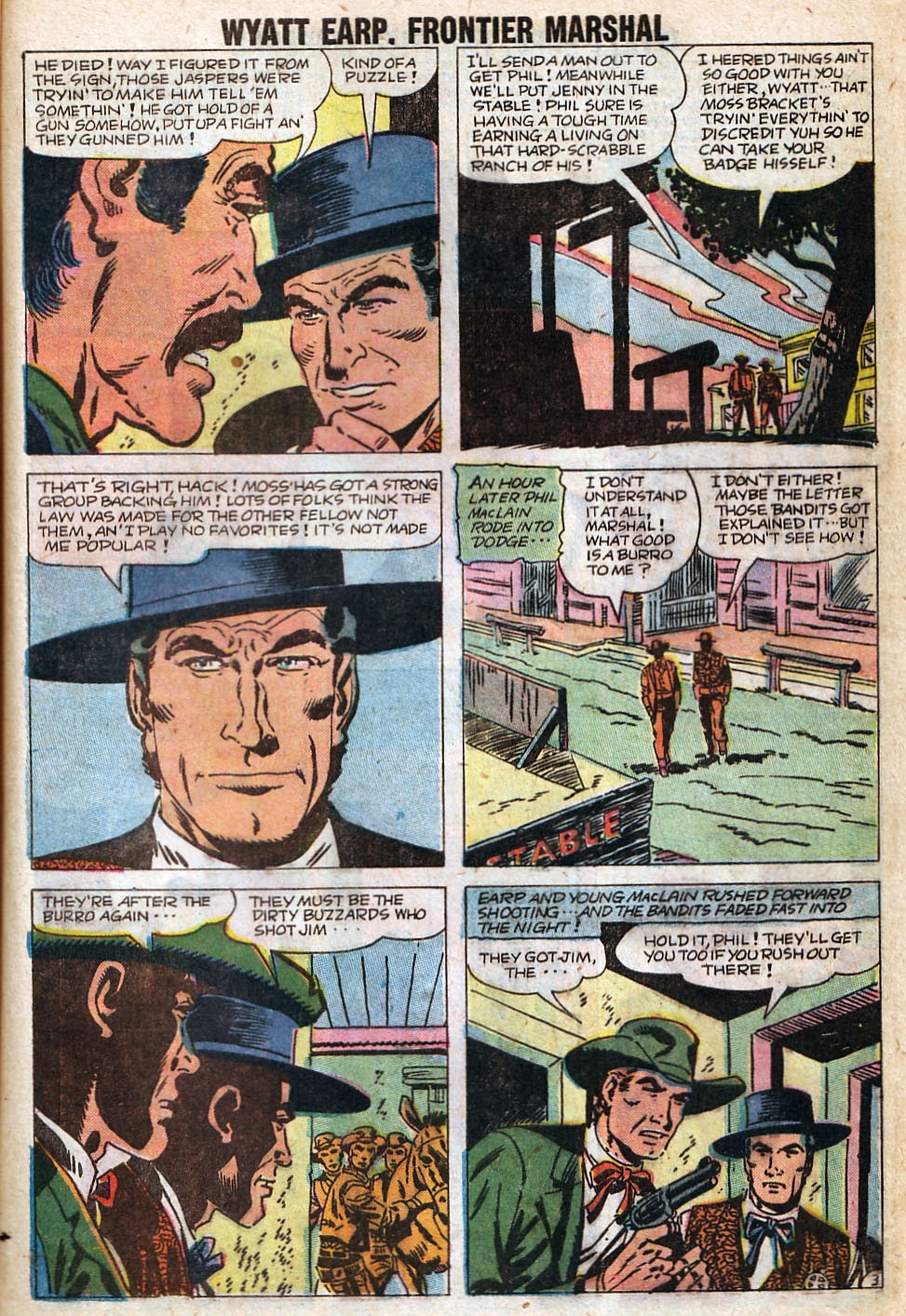 Read online Wyatt Earp Frontier Marshal comic -  Issue #21 - 70