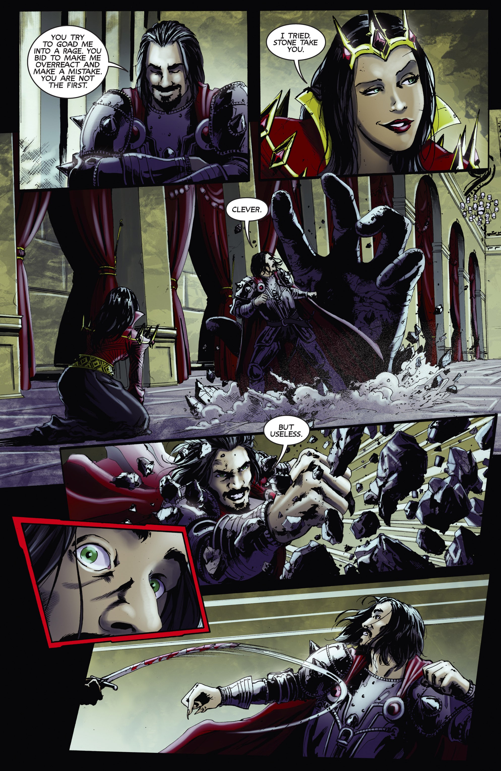 Read online Blood Queen Vs. Dracula comic -  Issue #4 - 11