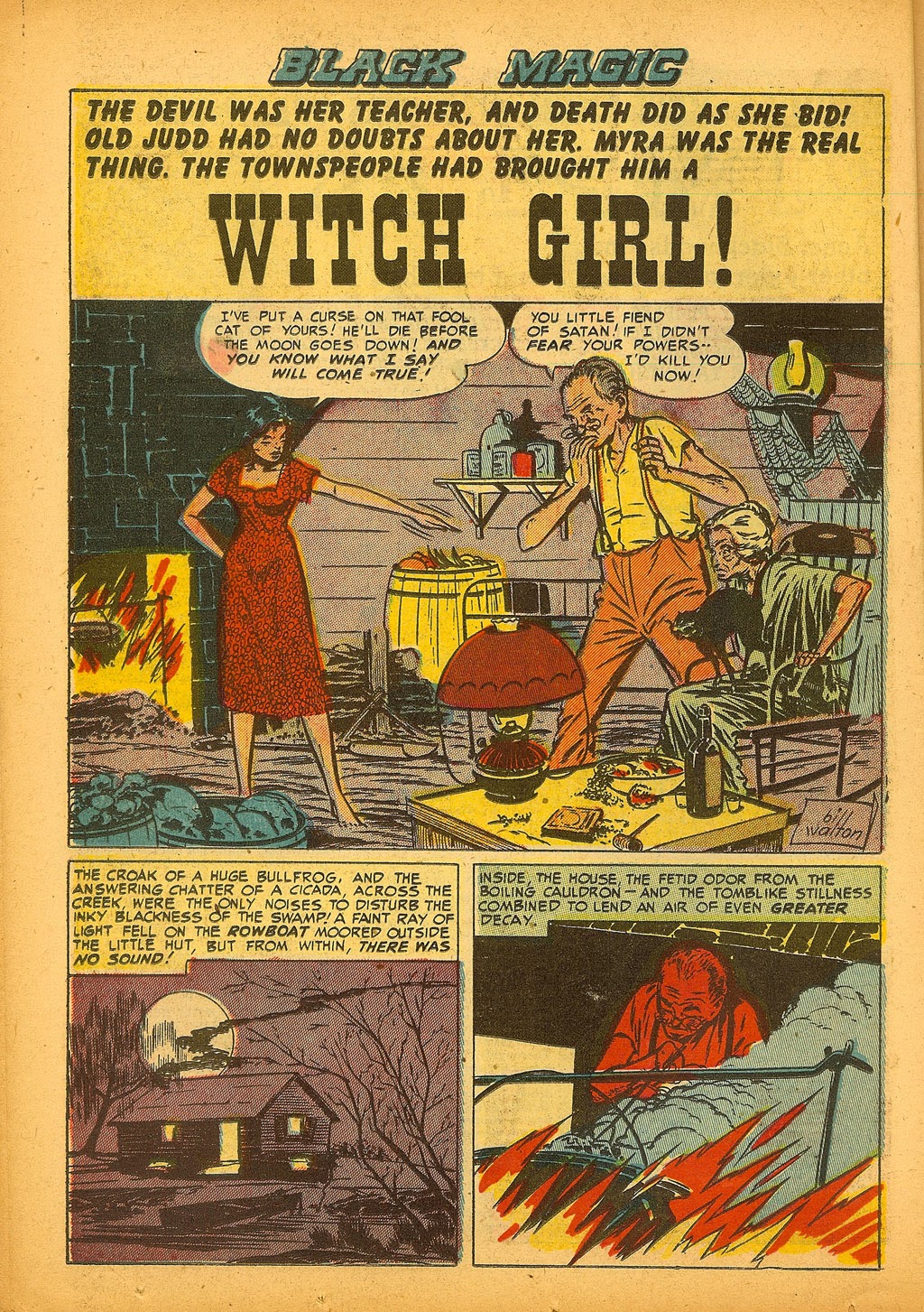 Read online Black Magic (1950) comic -  Issue #14 - 18
