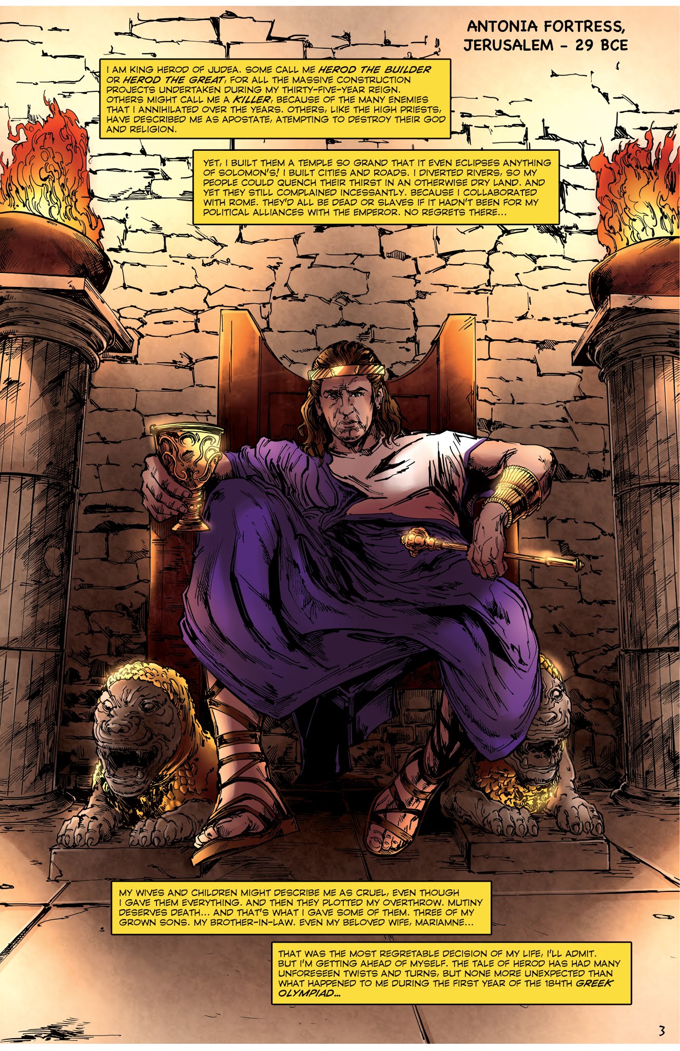 Read online Herod the Great comic -  Issue #1 - 3
