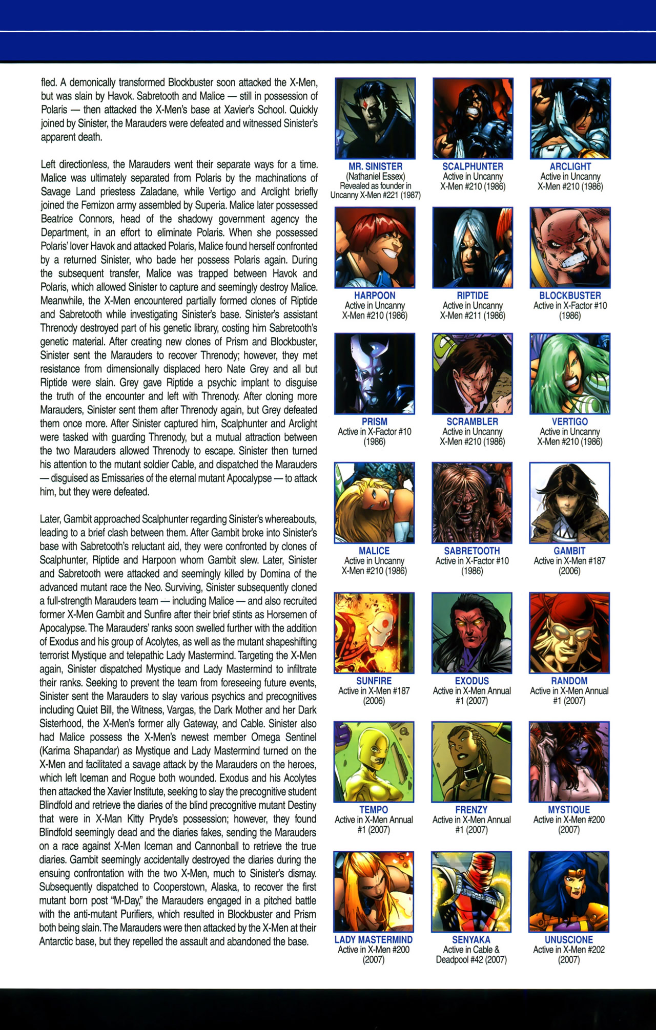 Read online X-Men: Messiah Complex - Mutant Files comic -  Issue # Full - 21