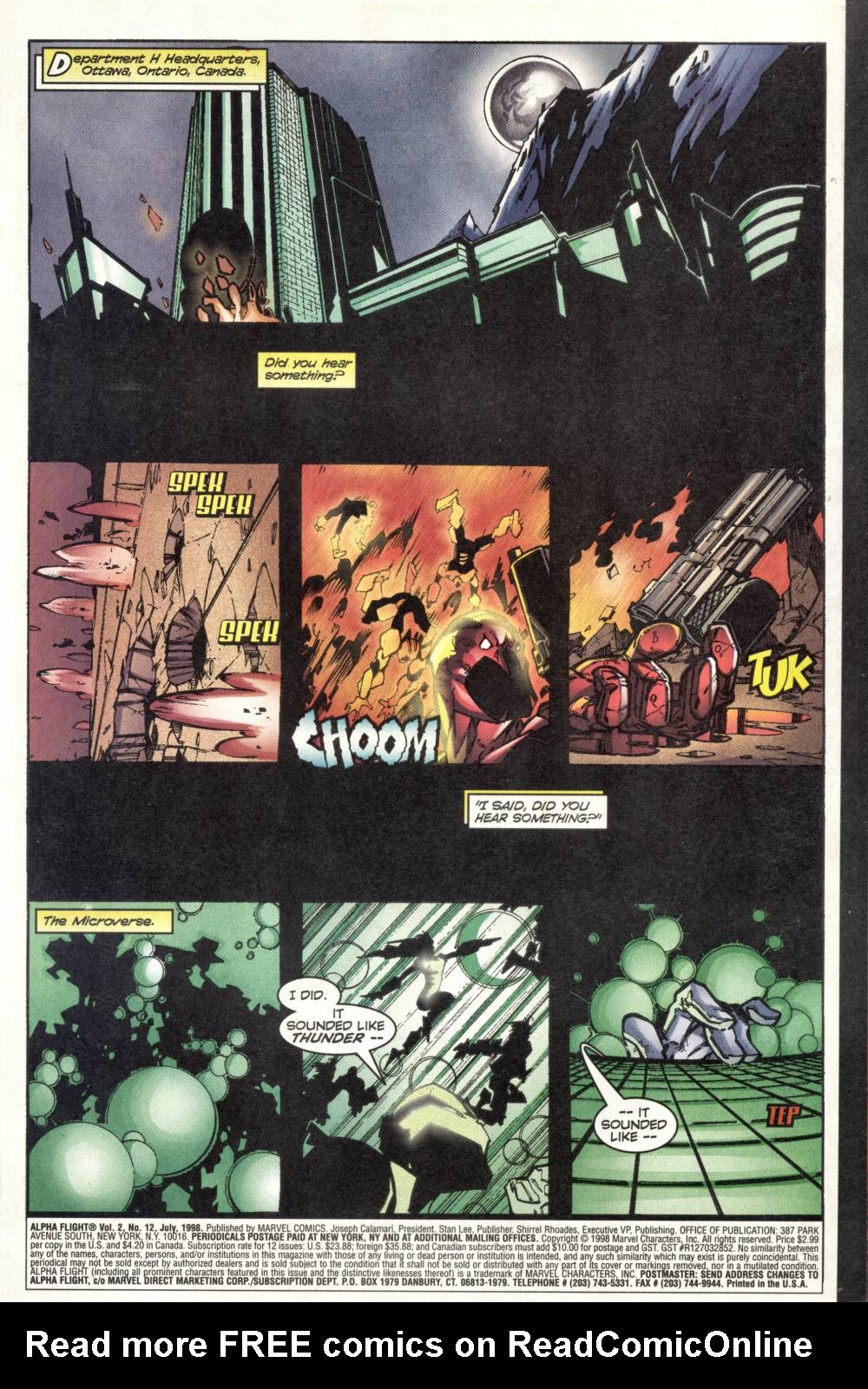 Read online Alpha Flight (1997) comic -  Issue #12 - 3